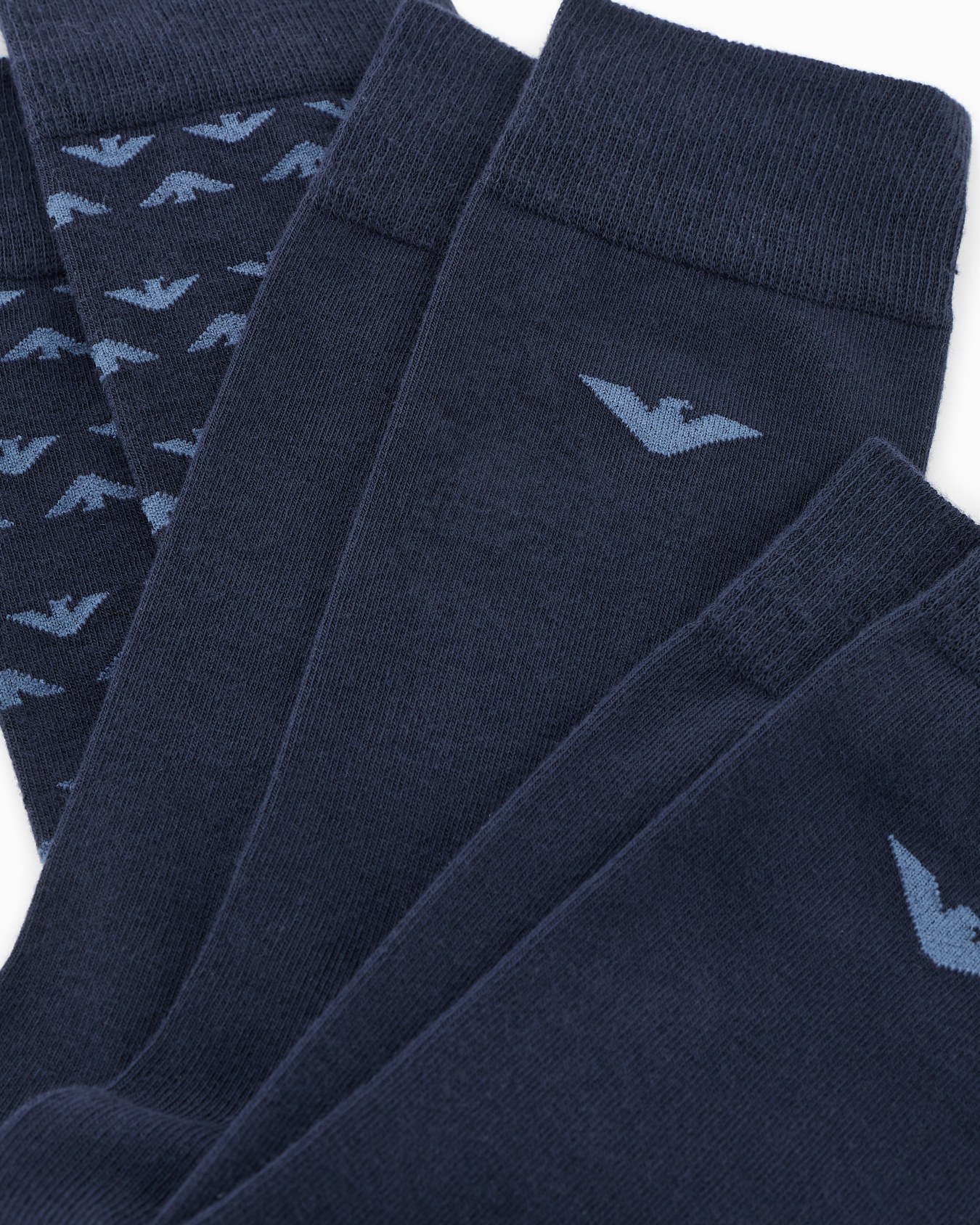 Three-pack of socks with jacquard eagle pattern Diapositiva 1