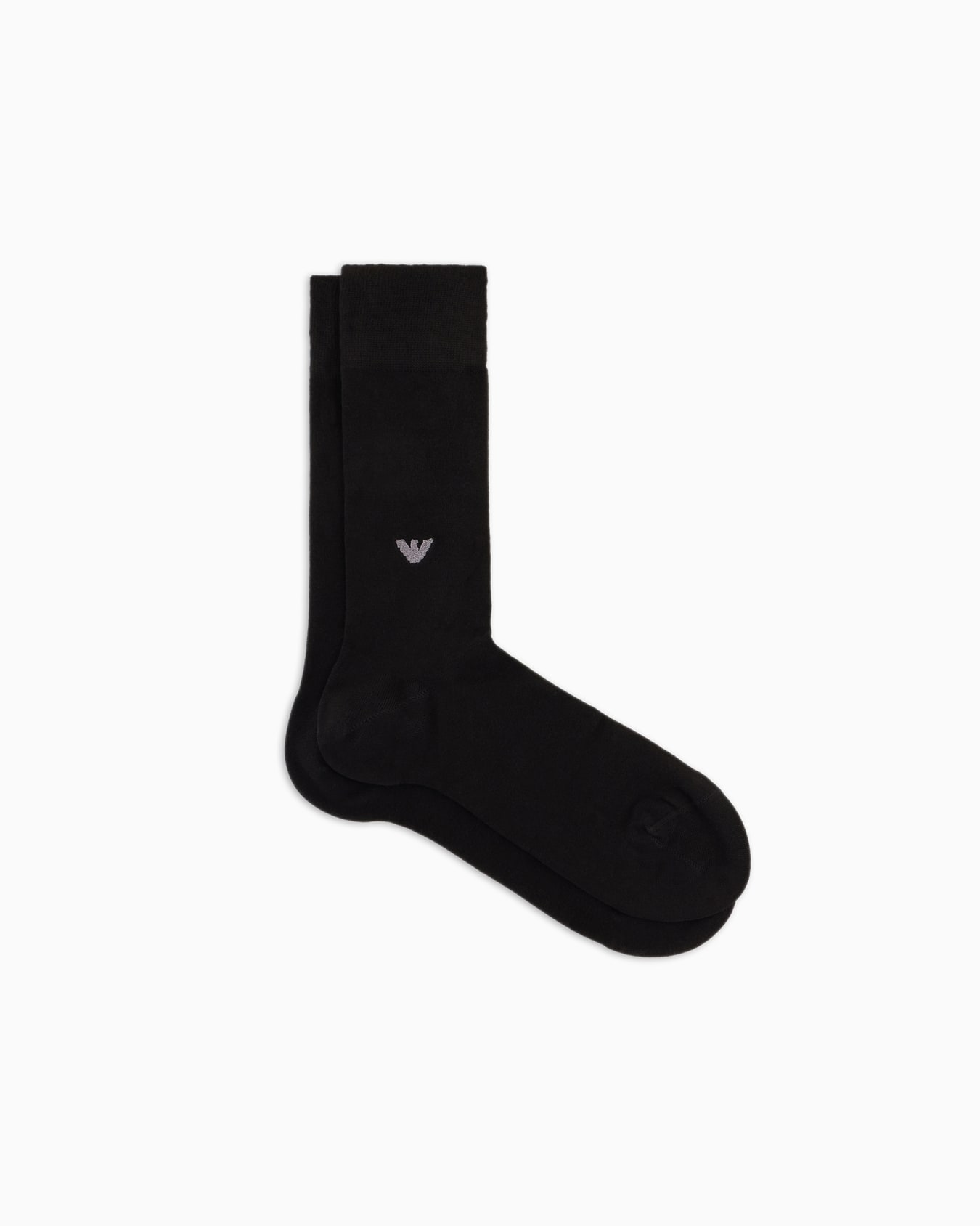 Viscose socks with eagle embroidery Slide 0