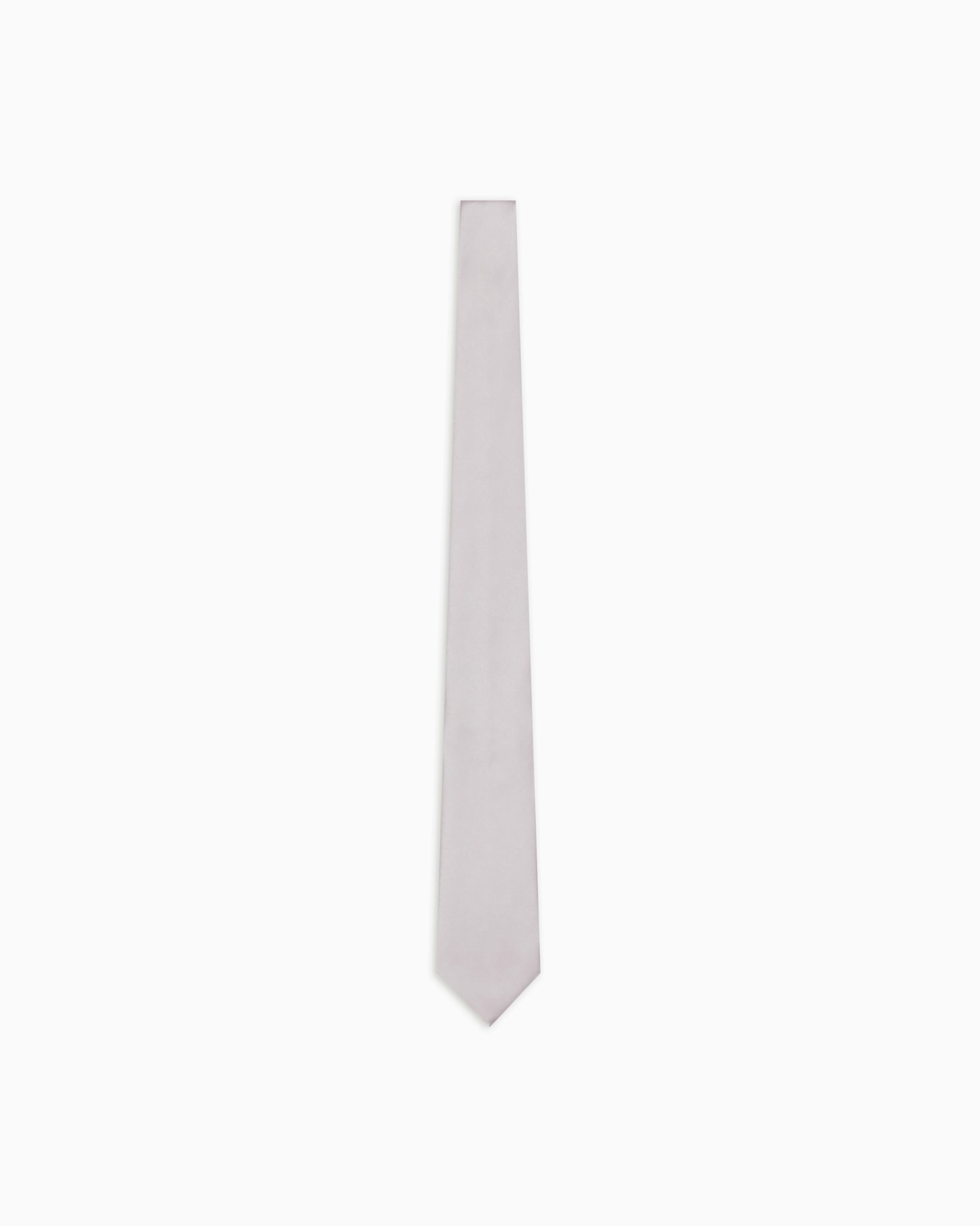 Pure silk tie with jacquard micro-motif Slide 0