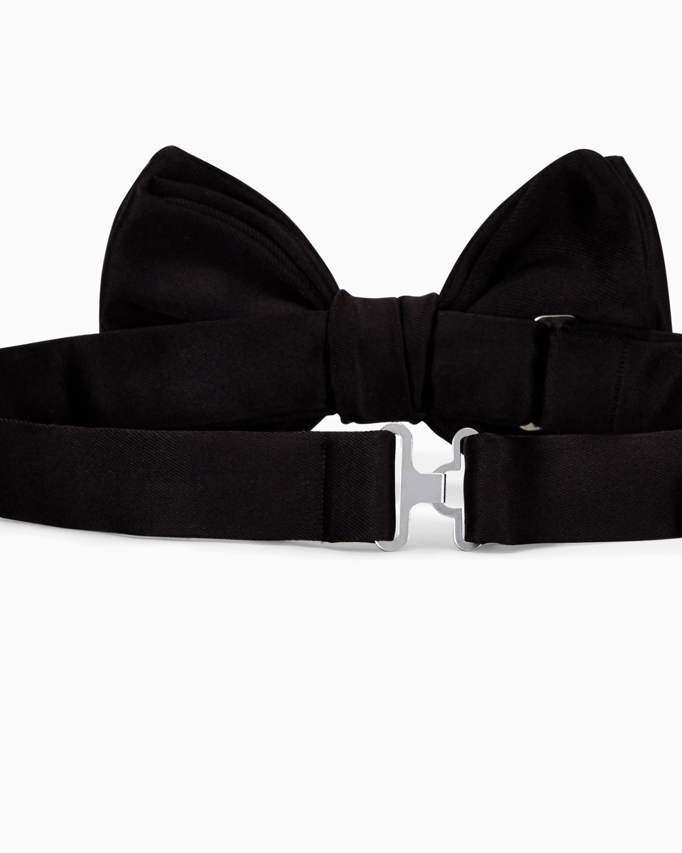Pure silk knotted bow tie Slide 1
