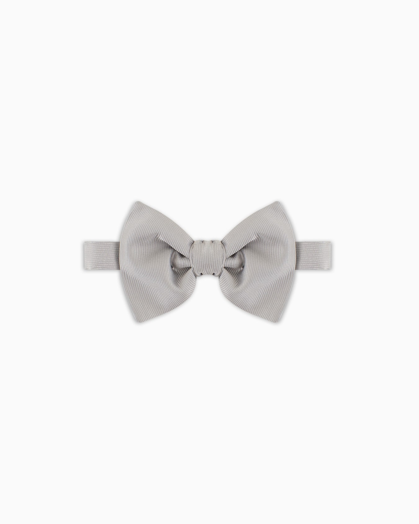 Pure silk knotted bow tie Slide 0