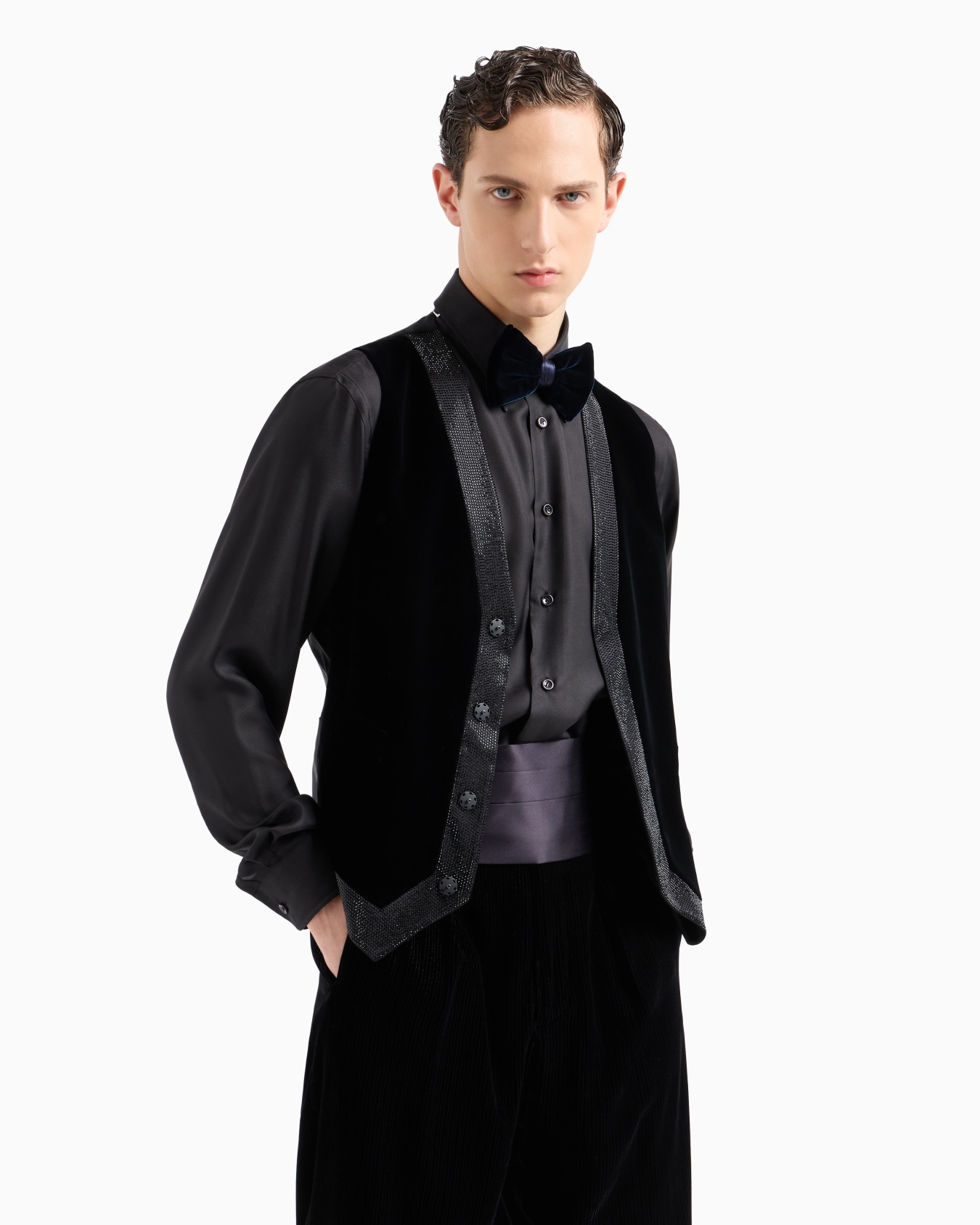 Silk tuxedo cummerbund Slide 2