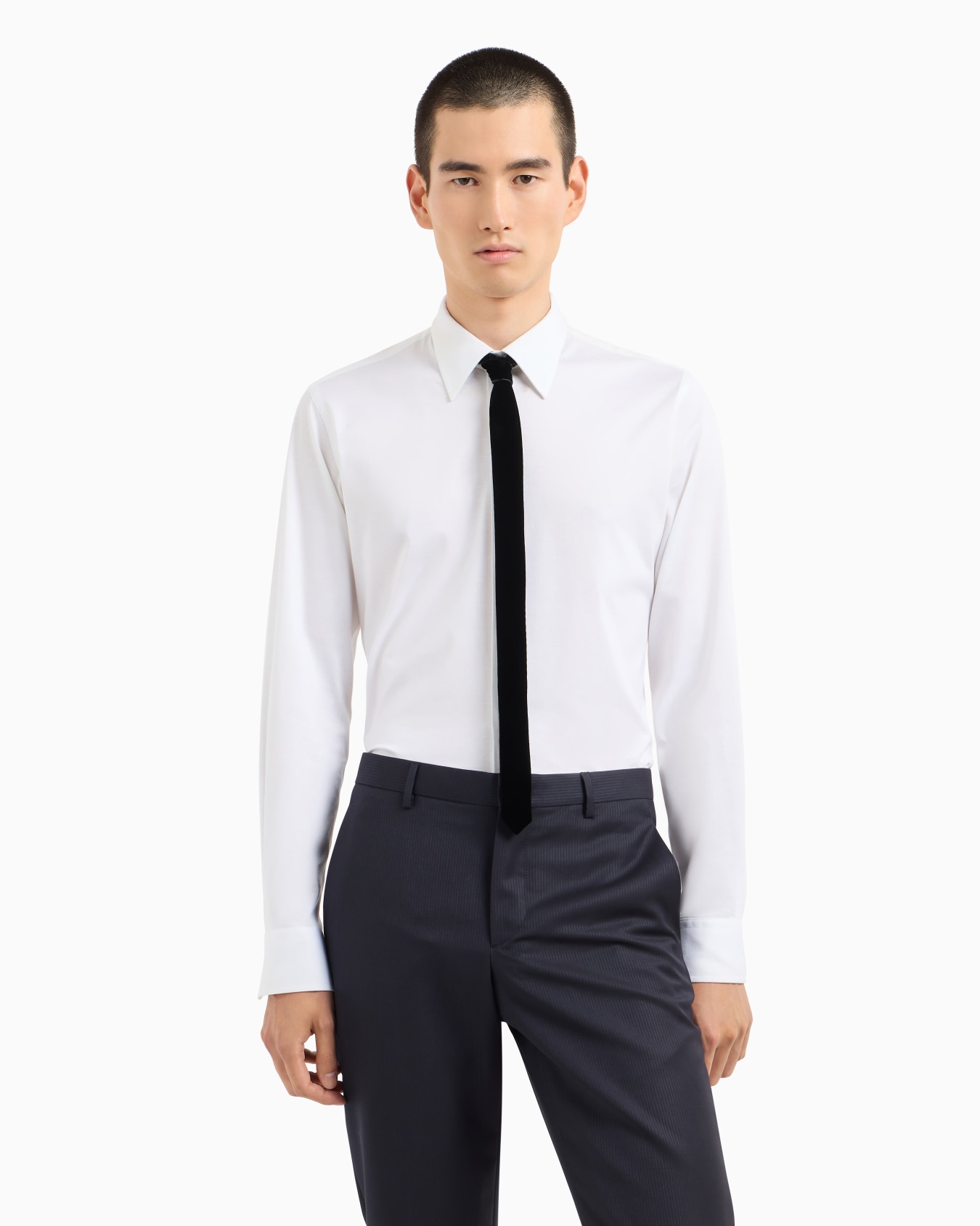 Giorgio's viscose and cupro jacquard tie Slide 2