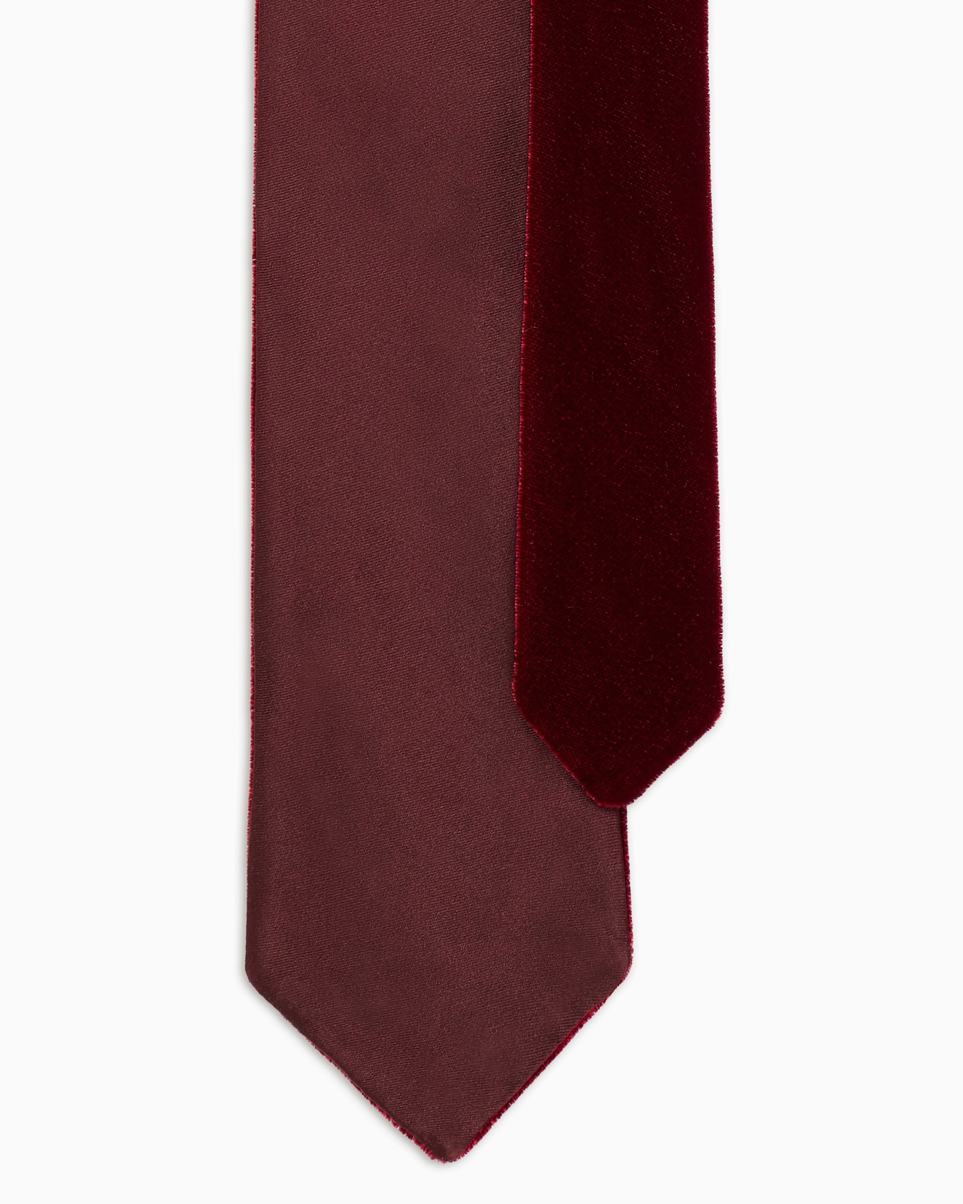 Cupro velvet tie Slide 1