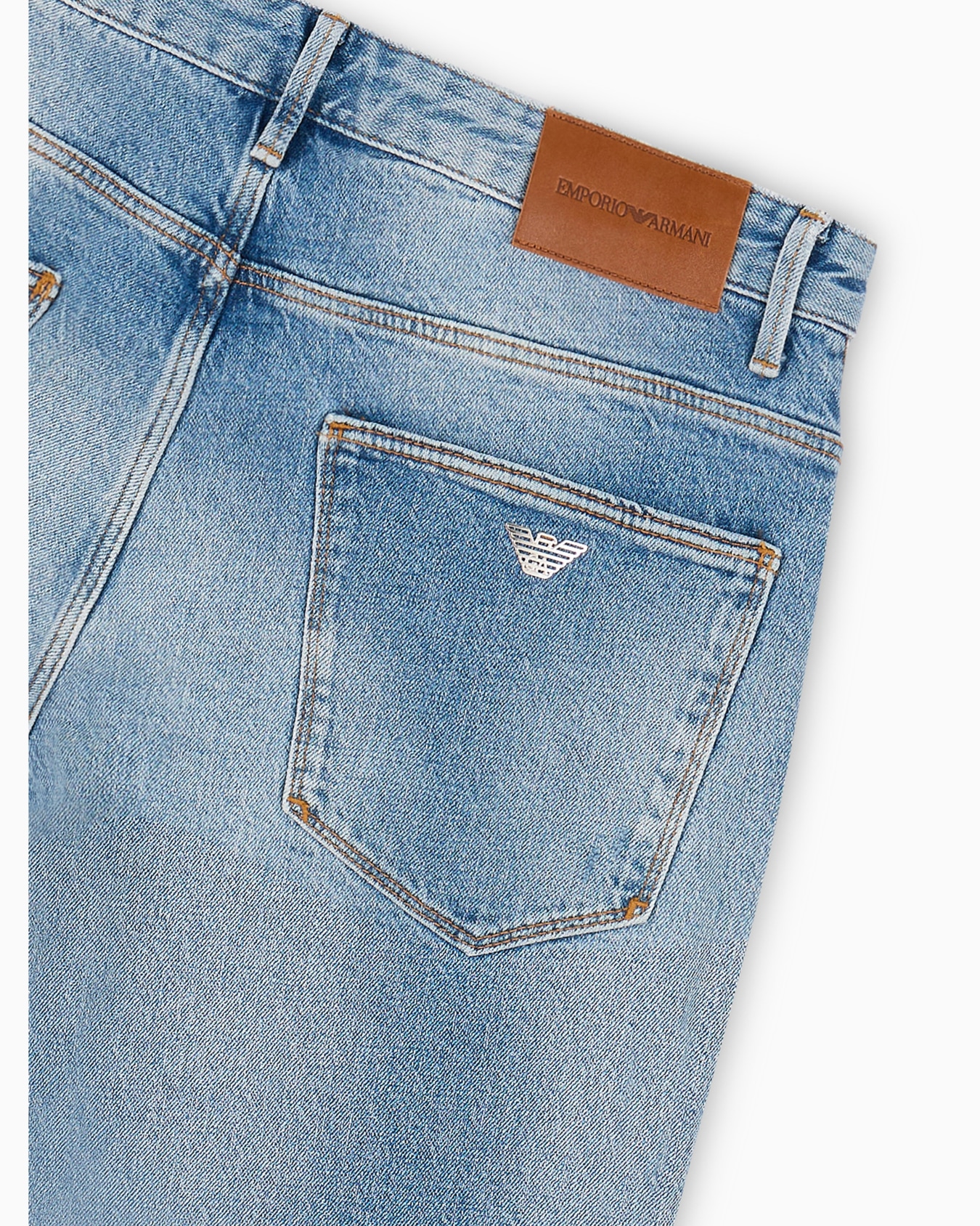 J06 slim-fit, worn-look, stretch-denim jeans Diapositiva 5