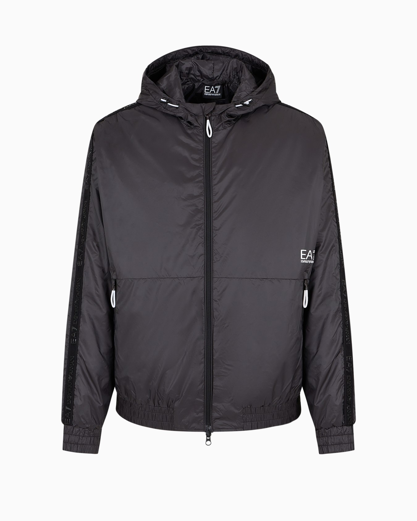 Logo Series recycled-fabric hooded jacket Slide 0