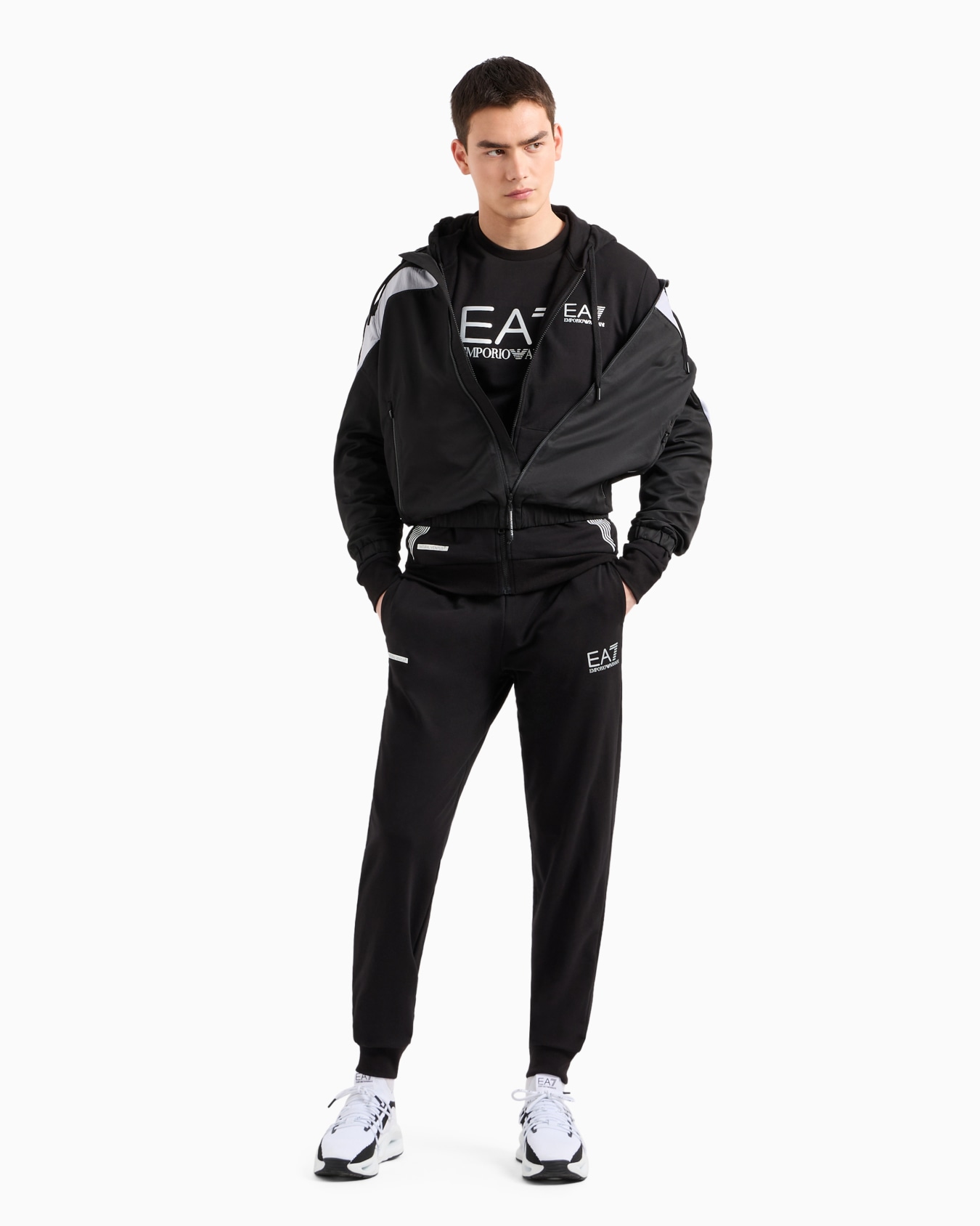 ASV 7 Lines cotton-blend crew-neck sweatshirt Slide 3