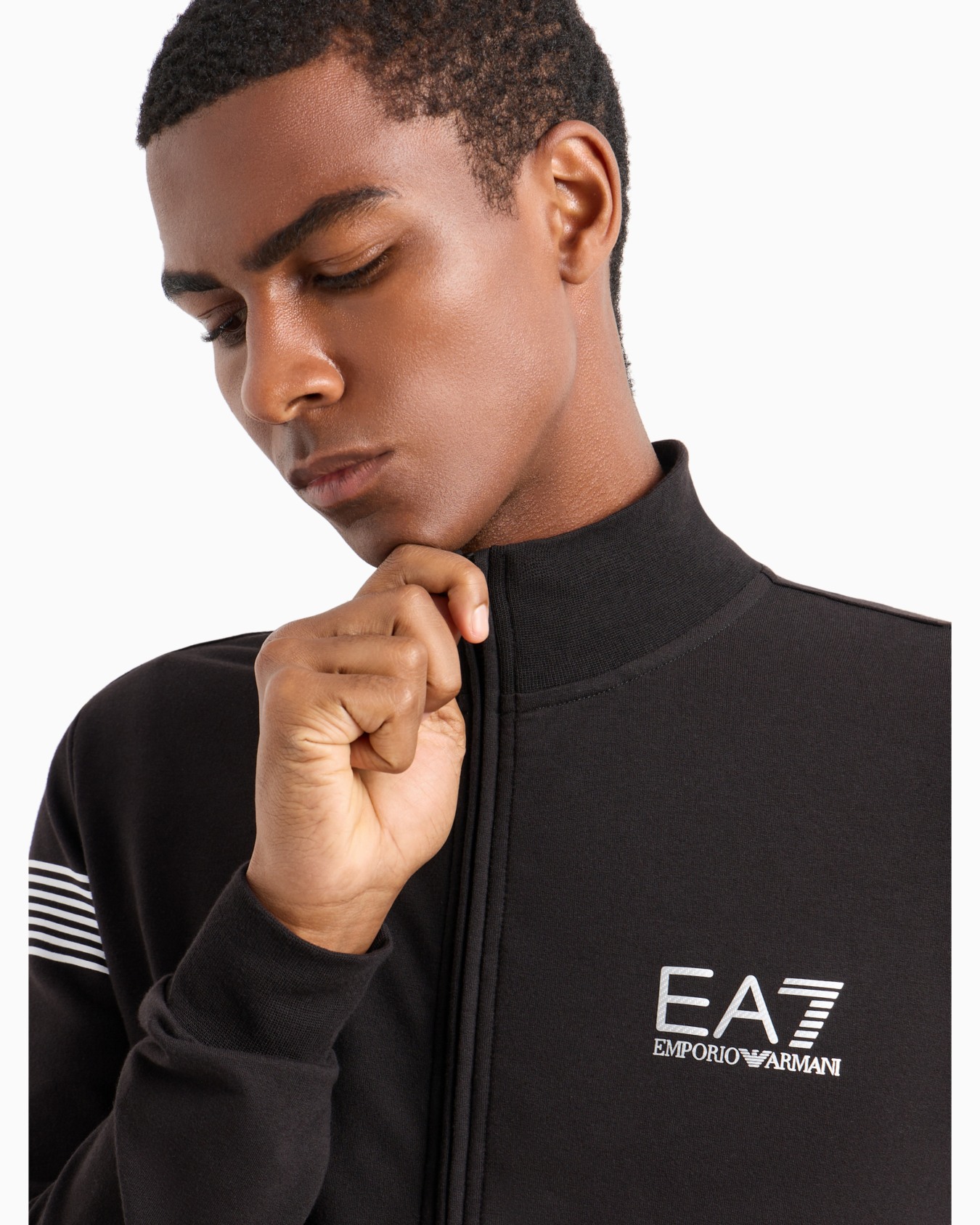 ASV 7 Lines cotton-blend zip-up sweatshirt Slide 4