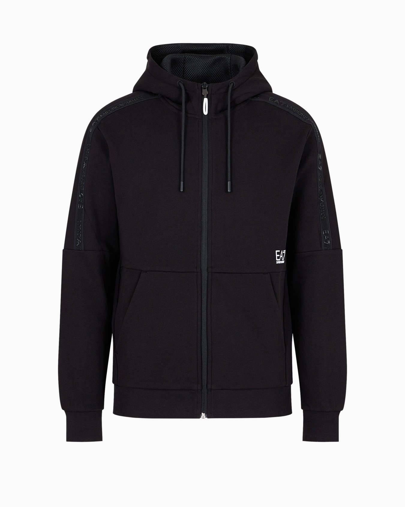 Logo Series hooded cotton sweatshirt Slide 0