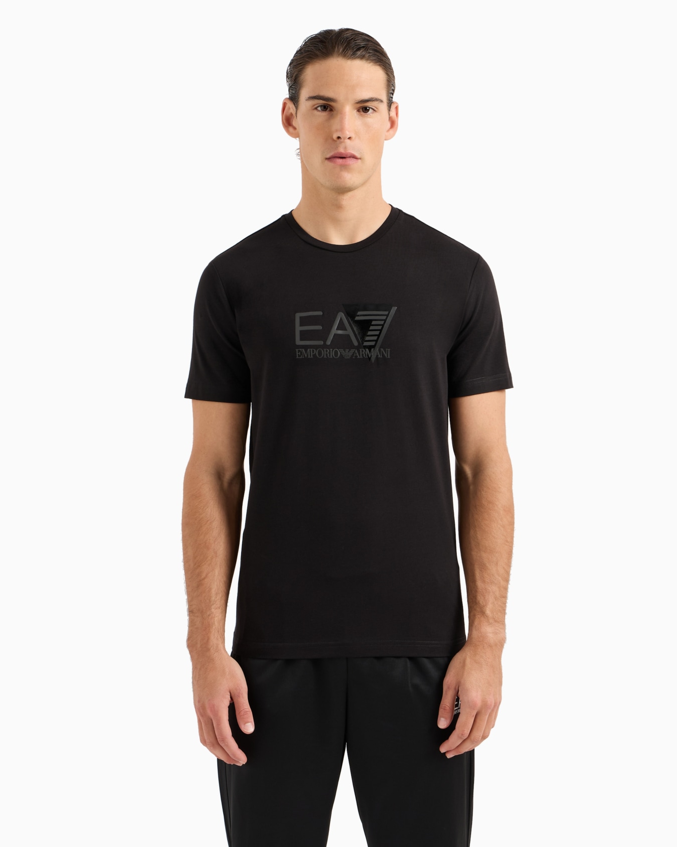 Recycled fabric and stretch cotton Visibility T-shirt Slide 1
