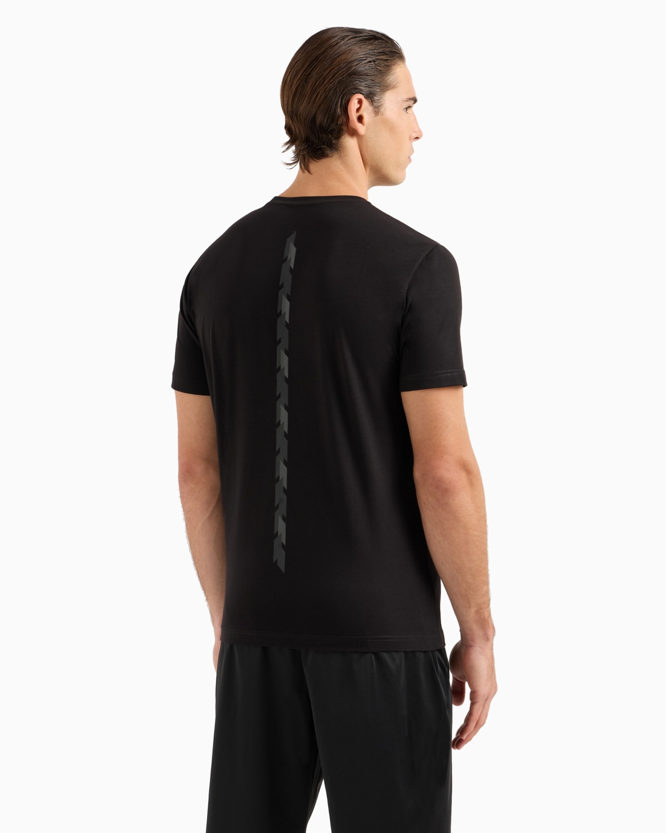 Recycled fabric and stretch cotton Visibility T-shirt Slide 2