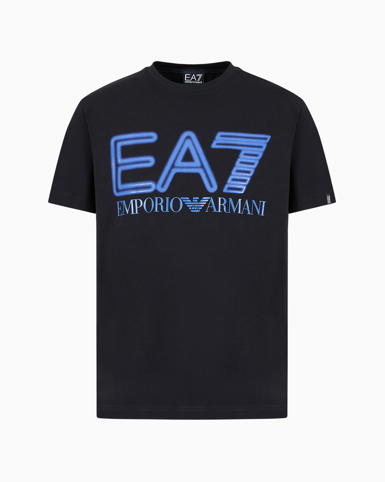 Logo Series stretch-cotton short-sleeved T-shirt Slide 0
