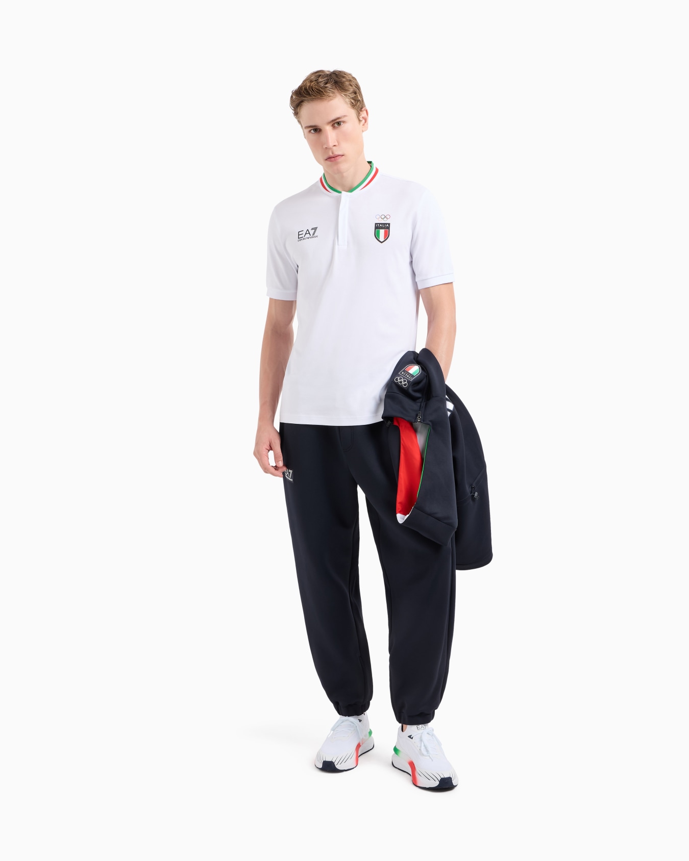 Team Italia Paris 2024 Olympic Games Opening Ceremony men's tracksuit Slide 1
