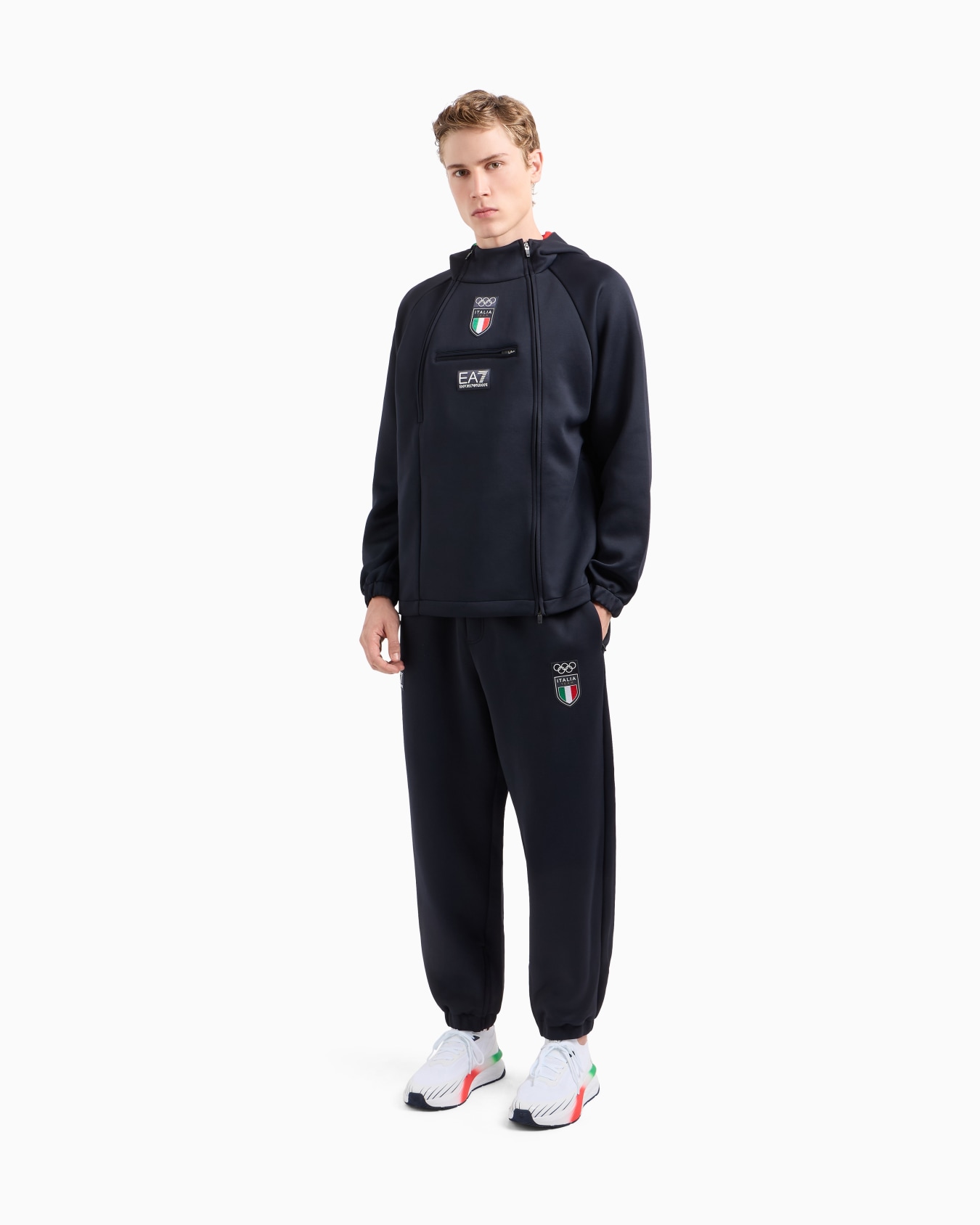 Team Italia Paris 2024 Olympic Games Opening Ceremony men's tracksuit Slide 3