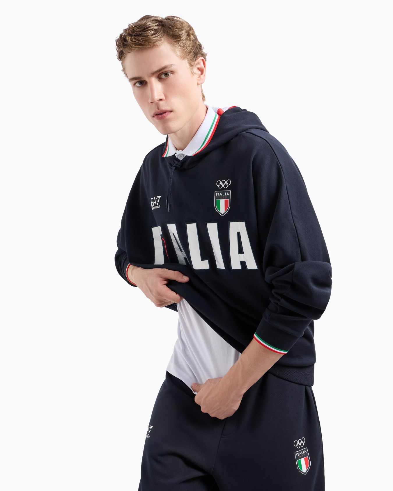 Italia Team Paris 2024 Trainingsanzug für die Siegerehrung für Herren Folie 6