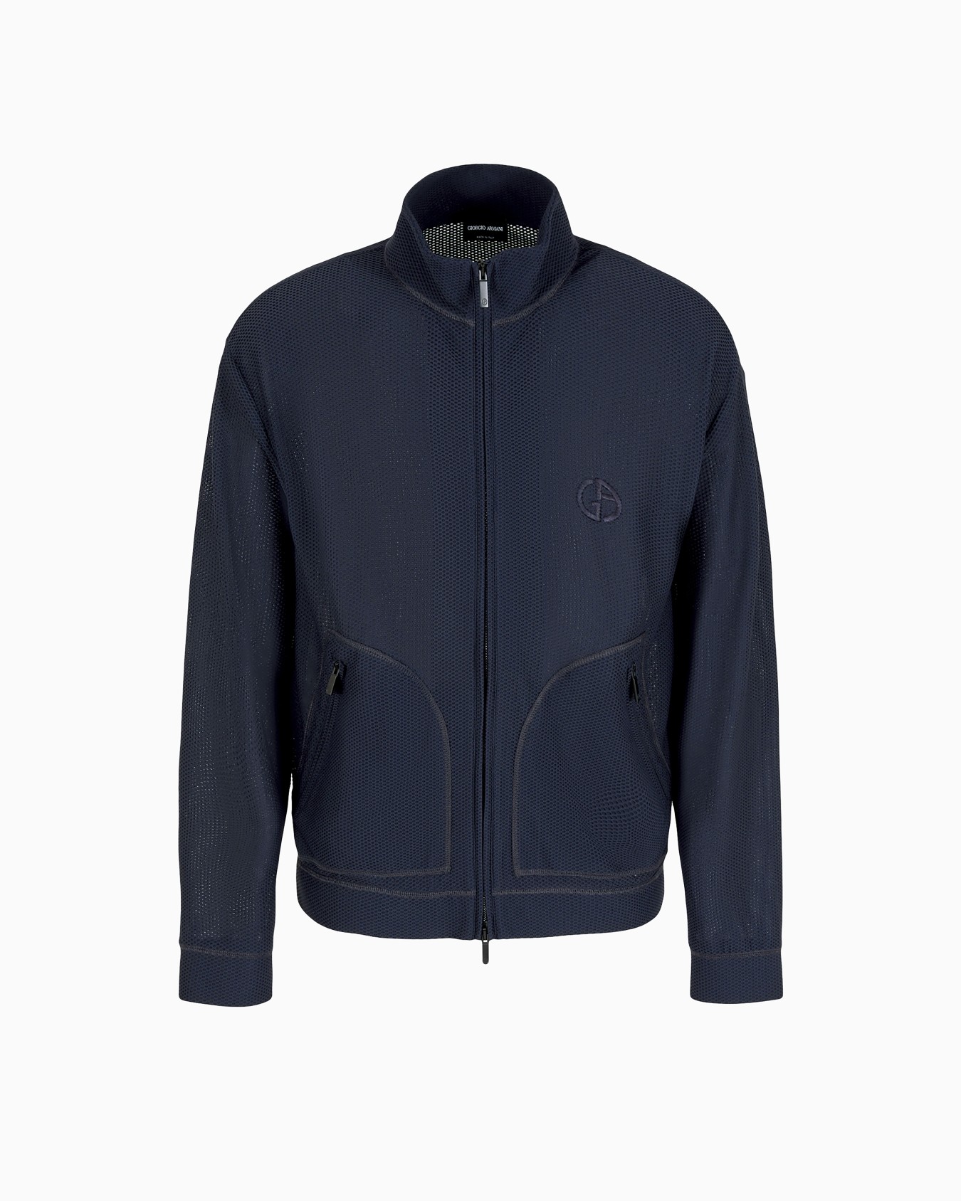 Stretch jersey blouson Slide 0