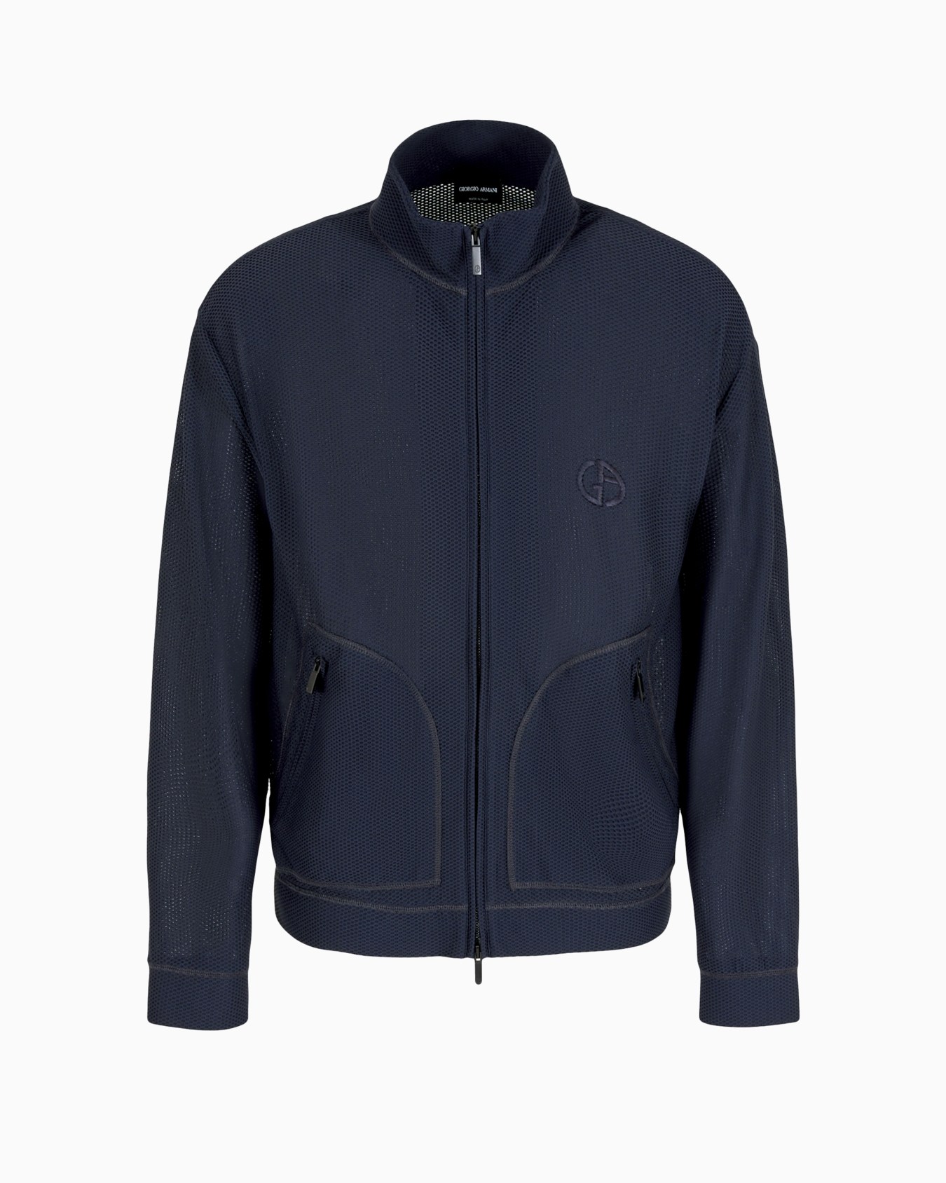 Stretch jersey blouson Slide 0