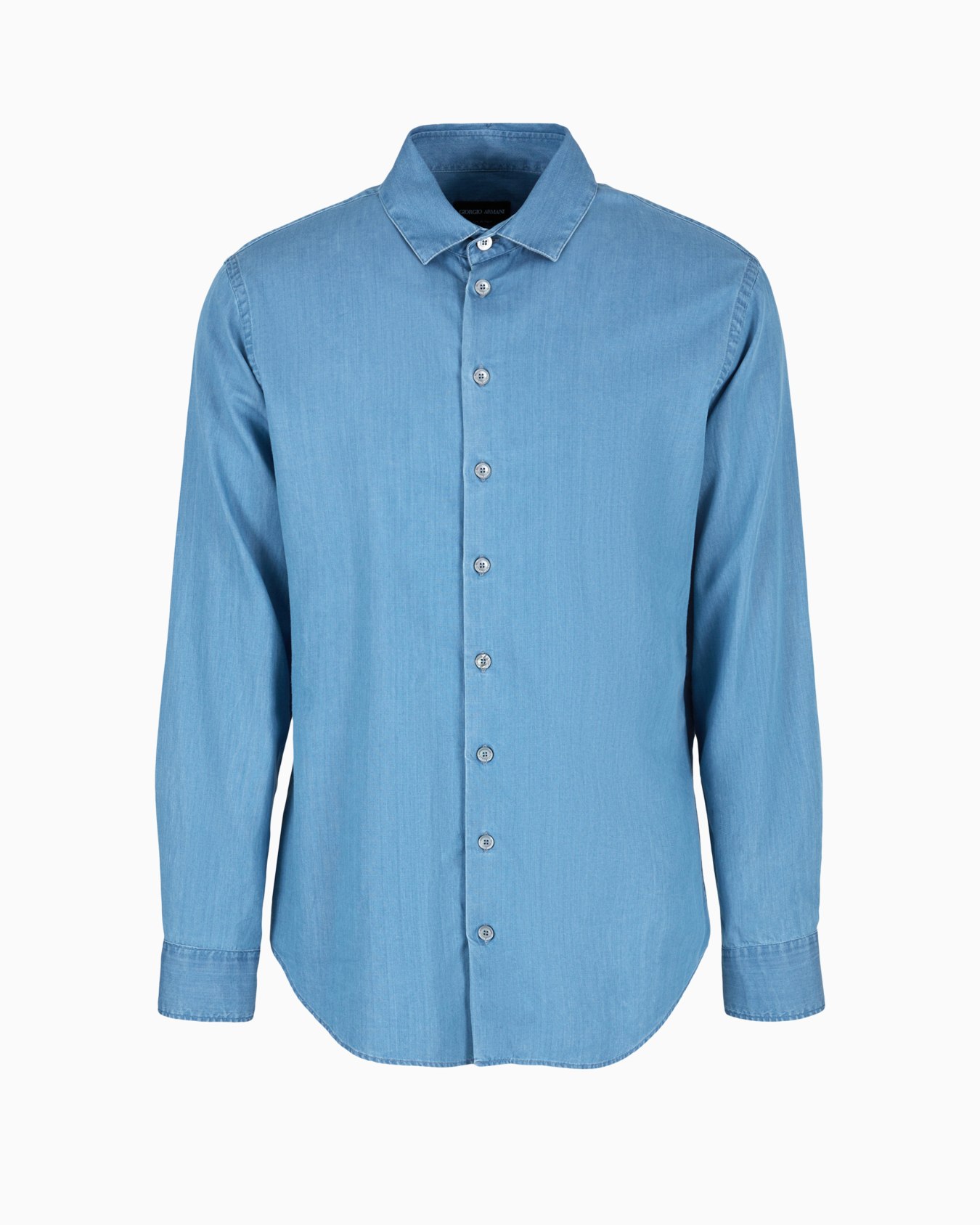 Denim Collection cotton denim shirt Slide 0