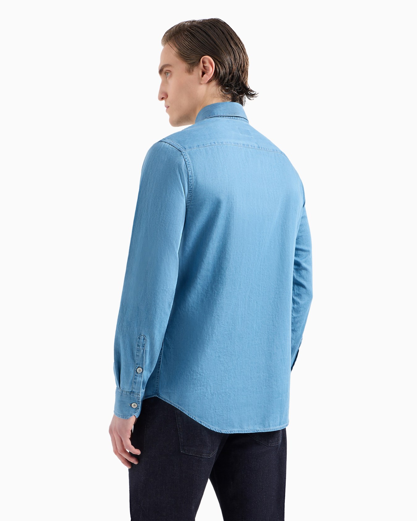 Denim Collection cotton denim shirt Slide 2