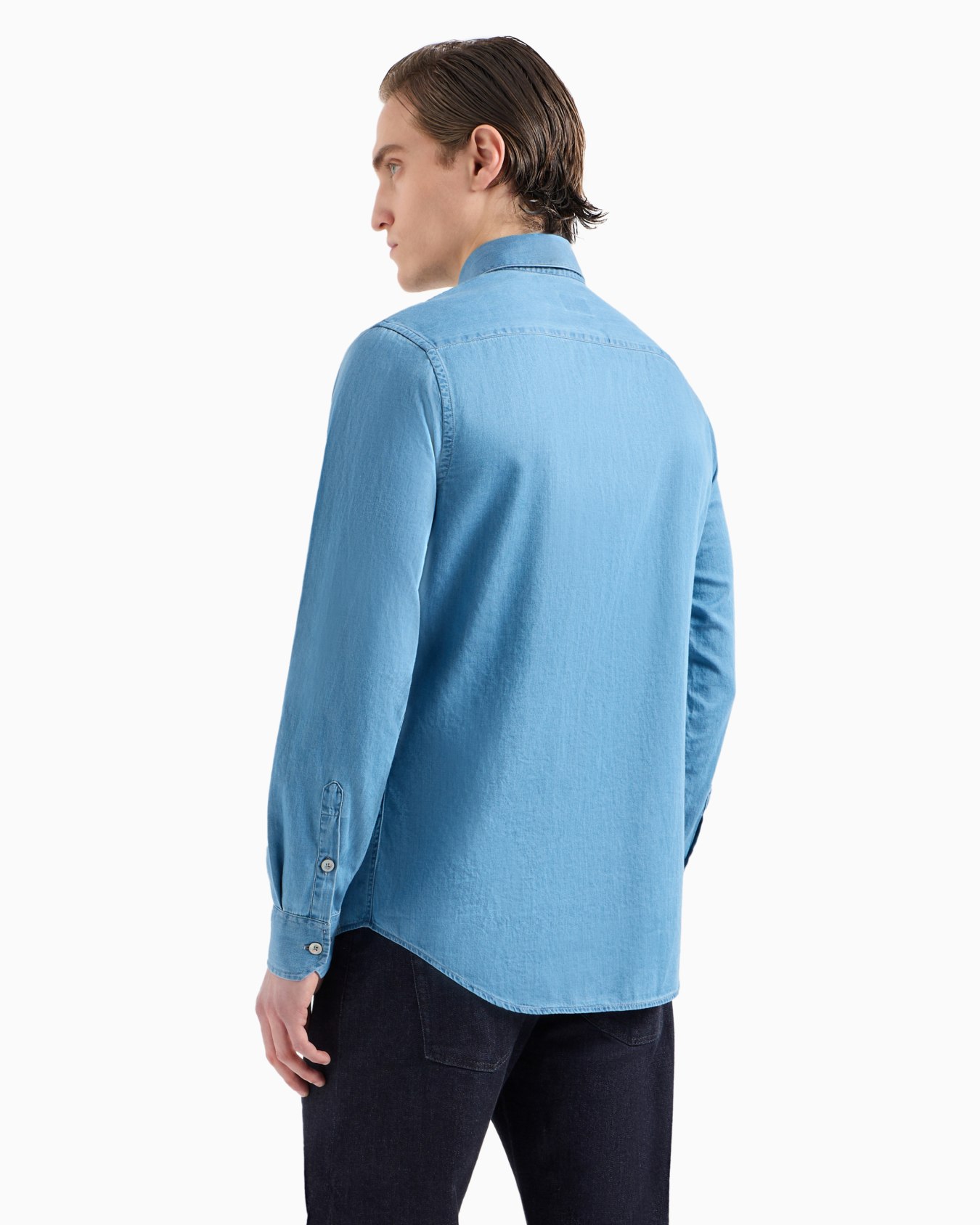 Denim Collection cotton denim shirt Slide 2