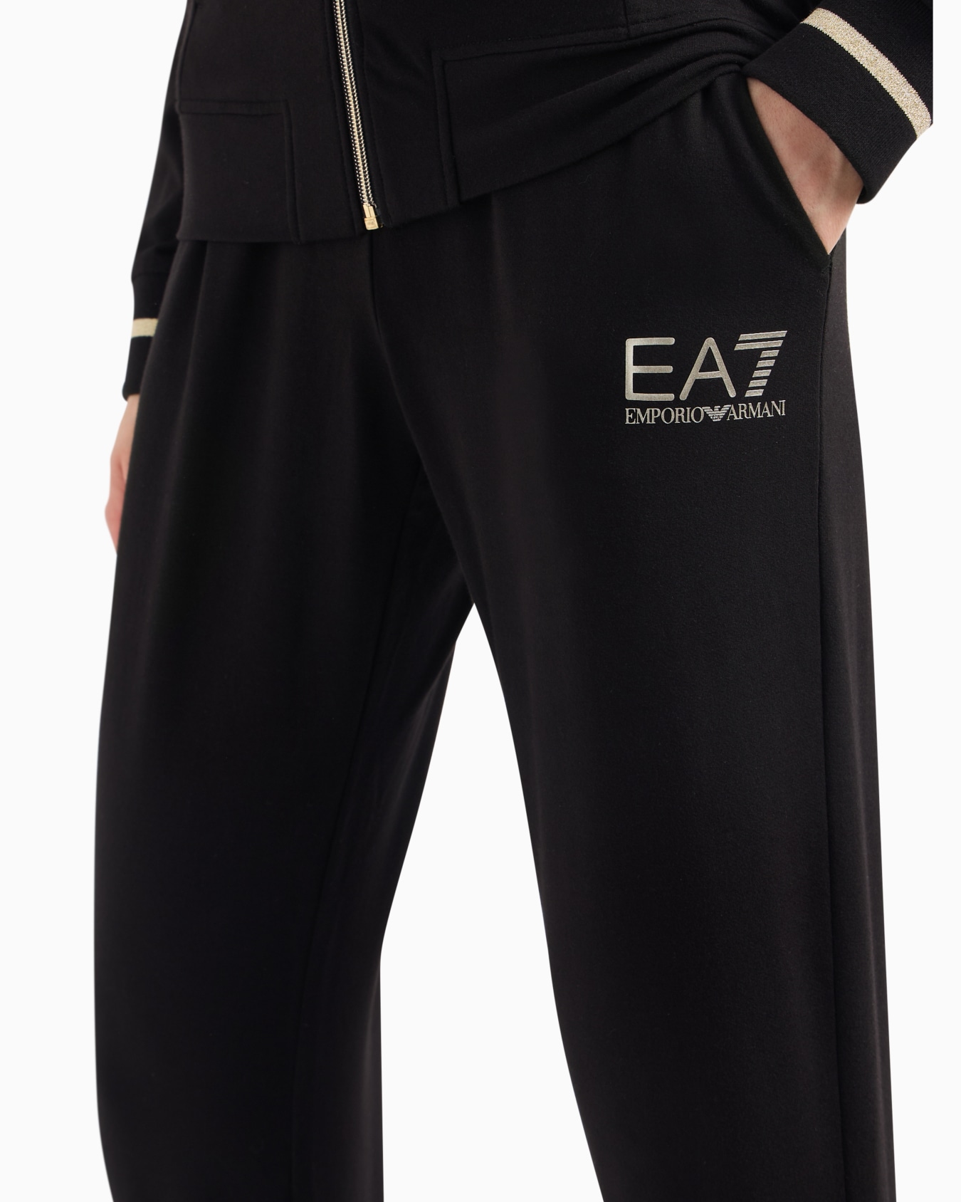 Core Lady stretch-cotton tracksuit Slide 5