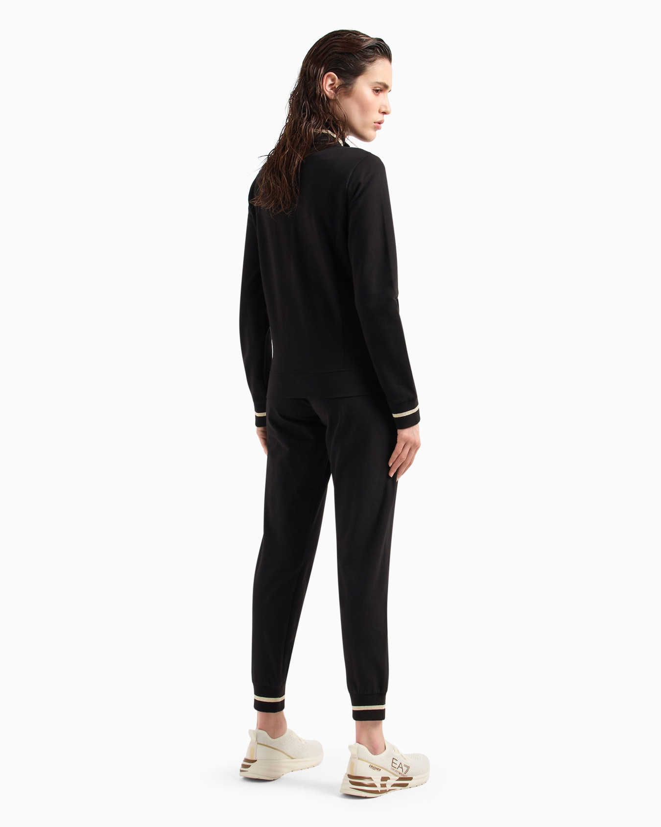 Core Lady stretch-cotton tracksuit Slide 2