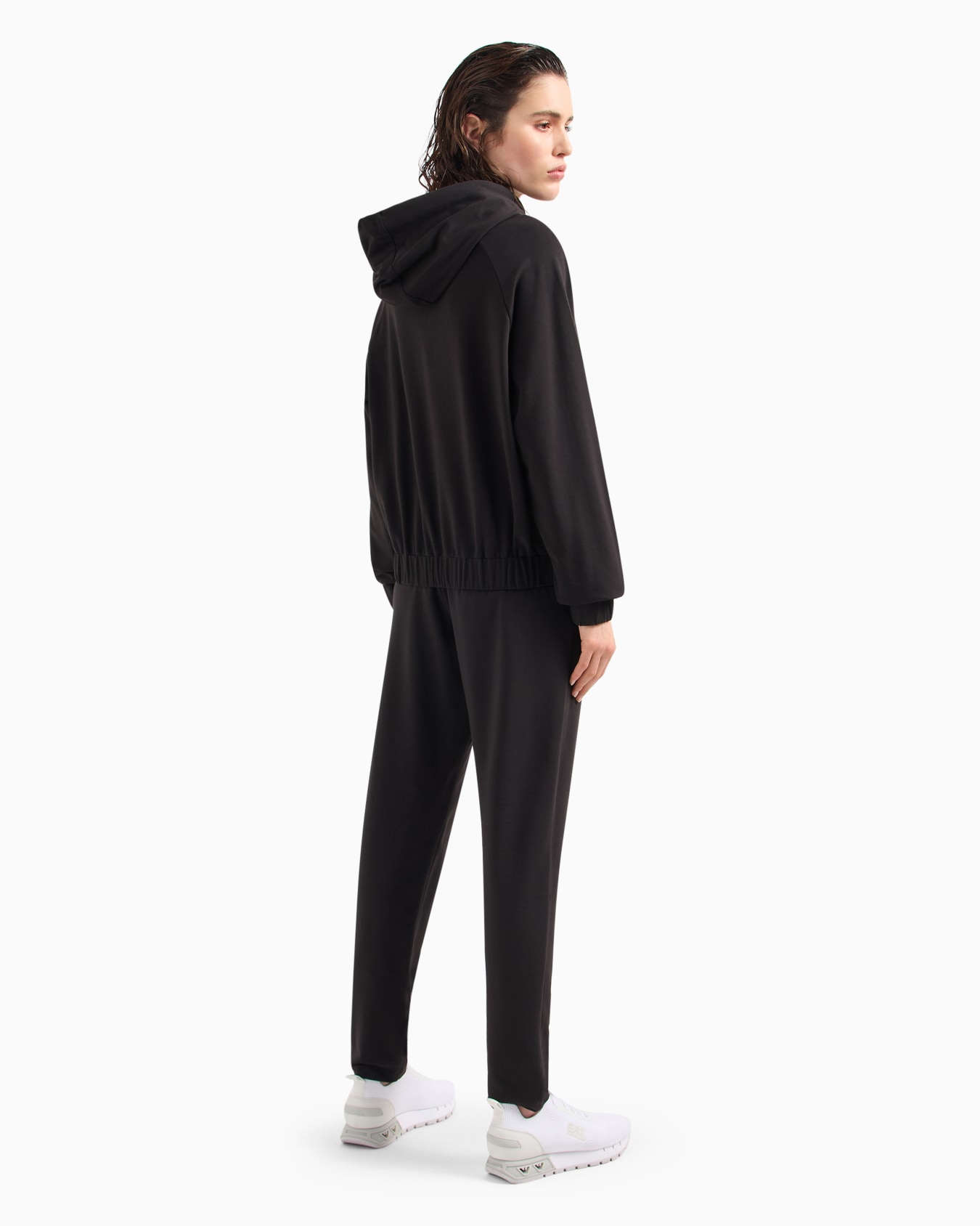 ASV organic cotton blend tracksuit with rhinestone logo Slide 2