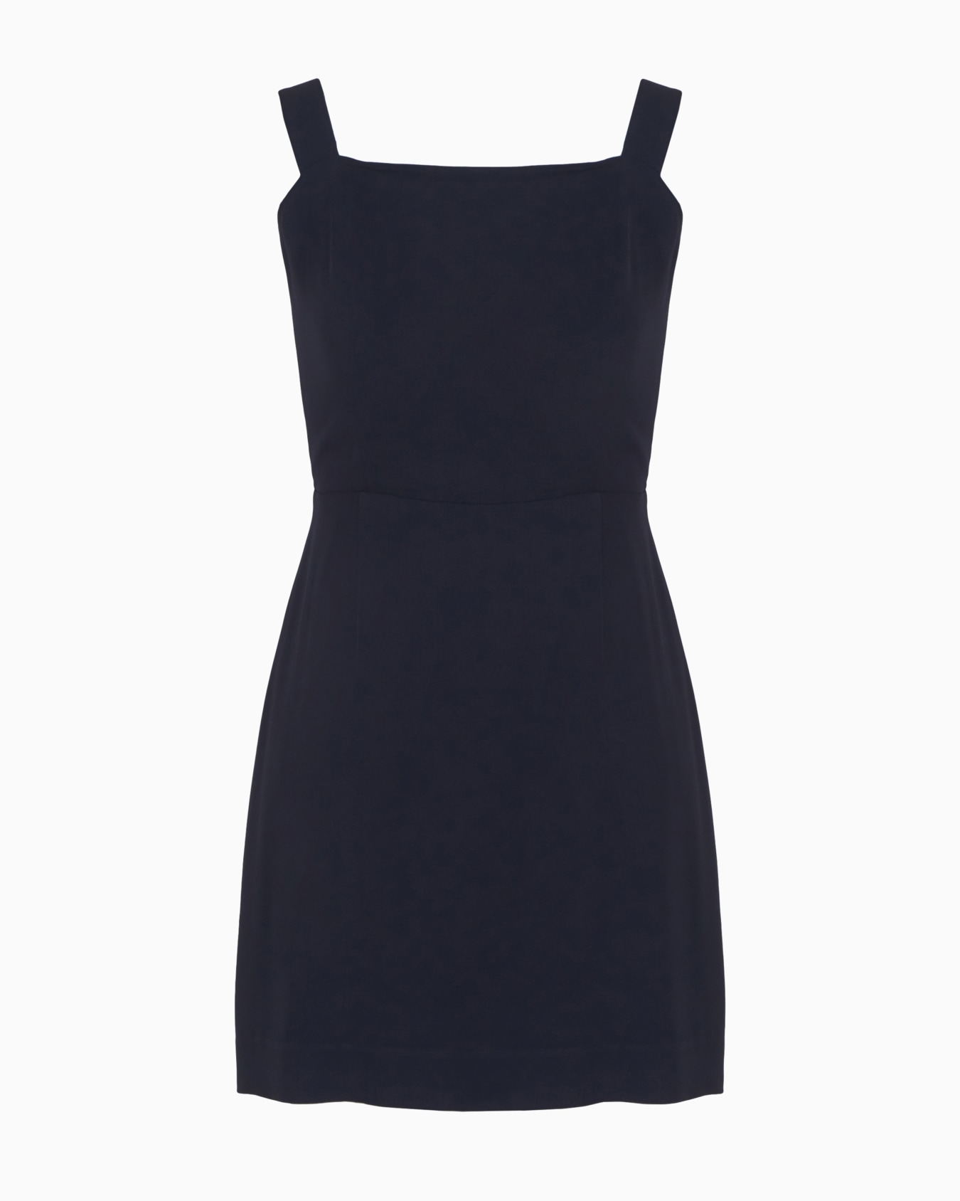 Short georgette sheath dress Diapositiva 0