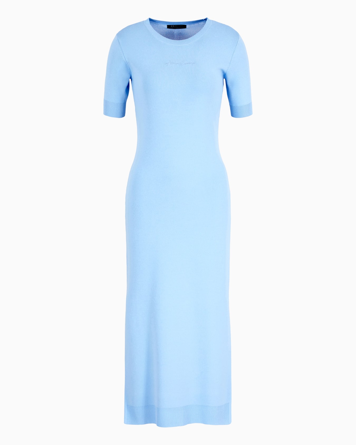 Long dress in ASV recycled knit Diapositiva 0