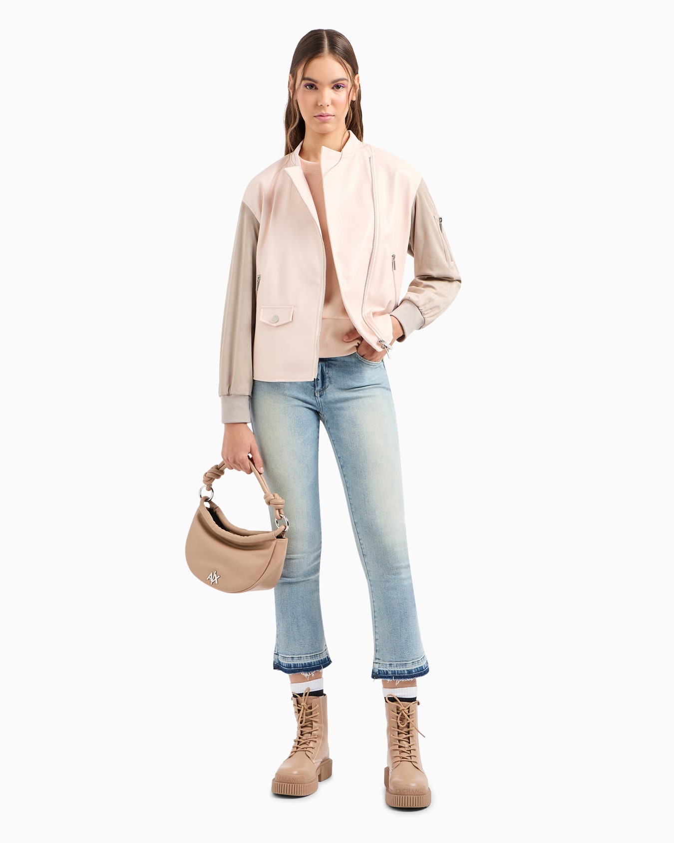 Blouson in coated fabric Diapositiva 3