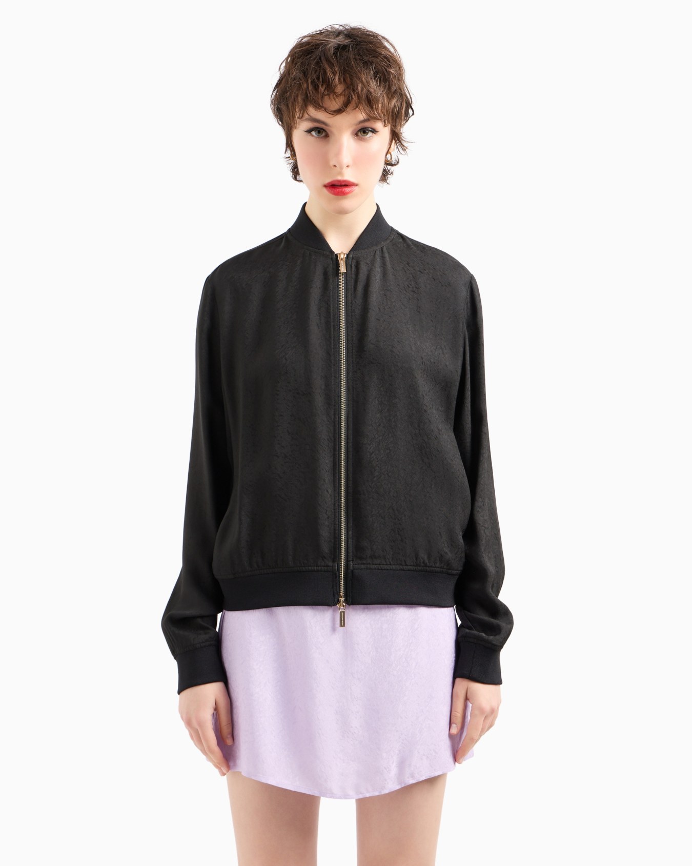 Blouson in coated fabric Diapositiva 1