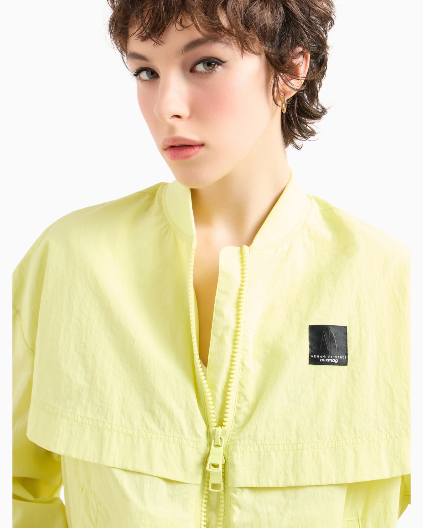 Blouson in coated fabric Slide 4