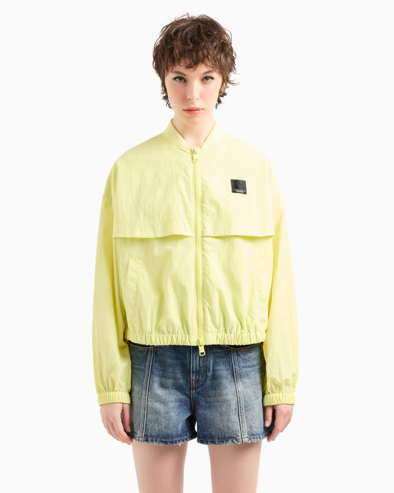 Blouson in coated fabric Slide 1
