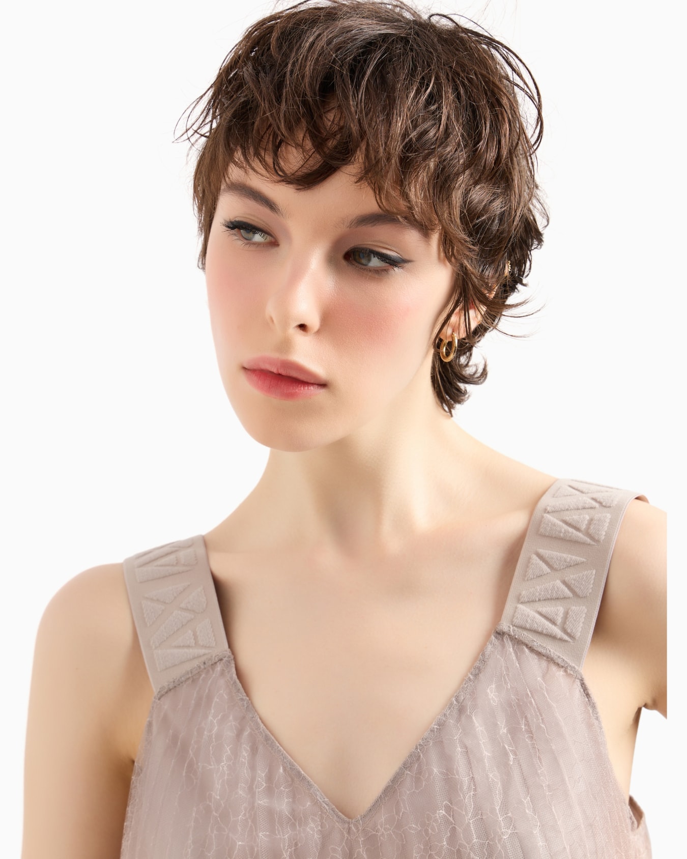 Pleated lace top Diapositiva 4