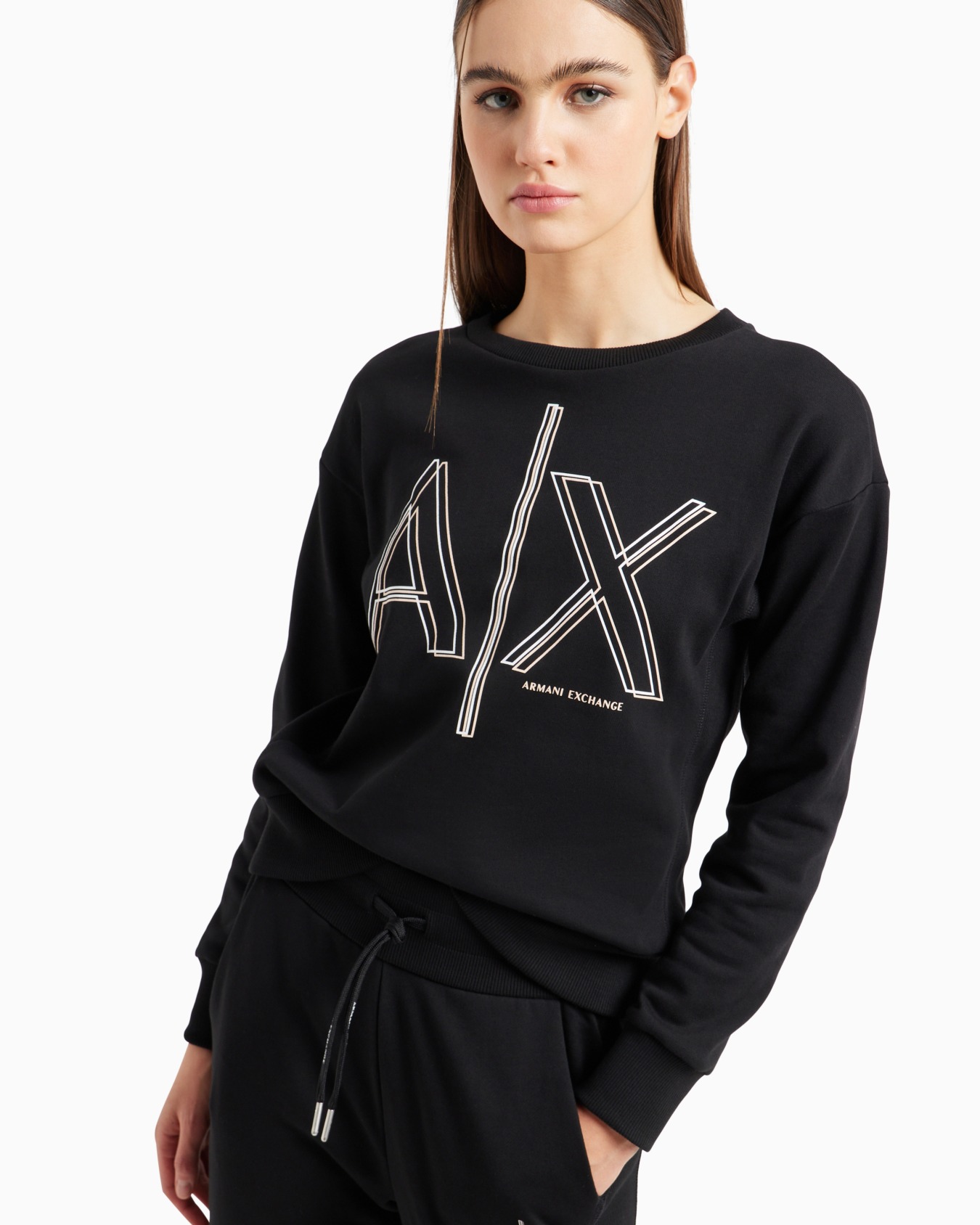 Stretch fabric zip-up hoodie Diapositiva 4