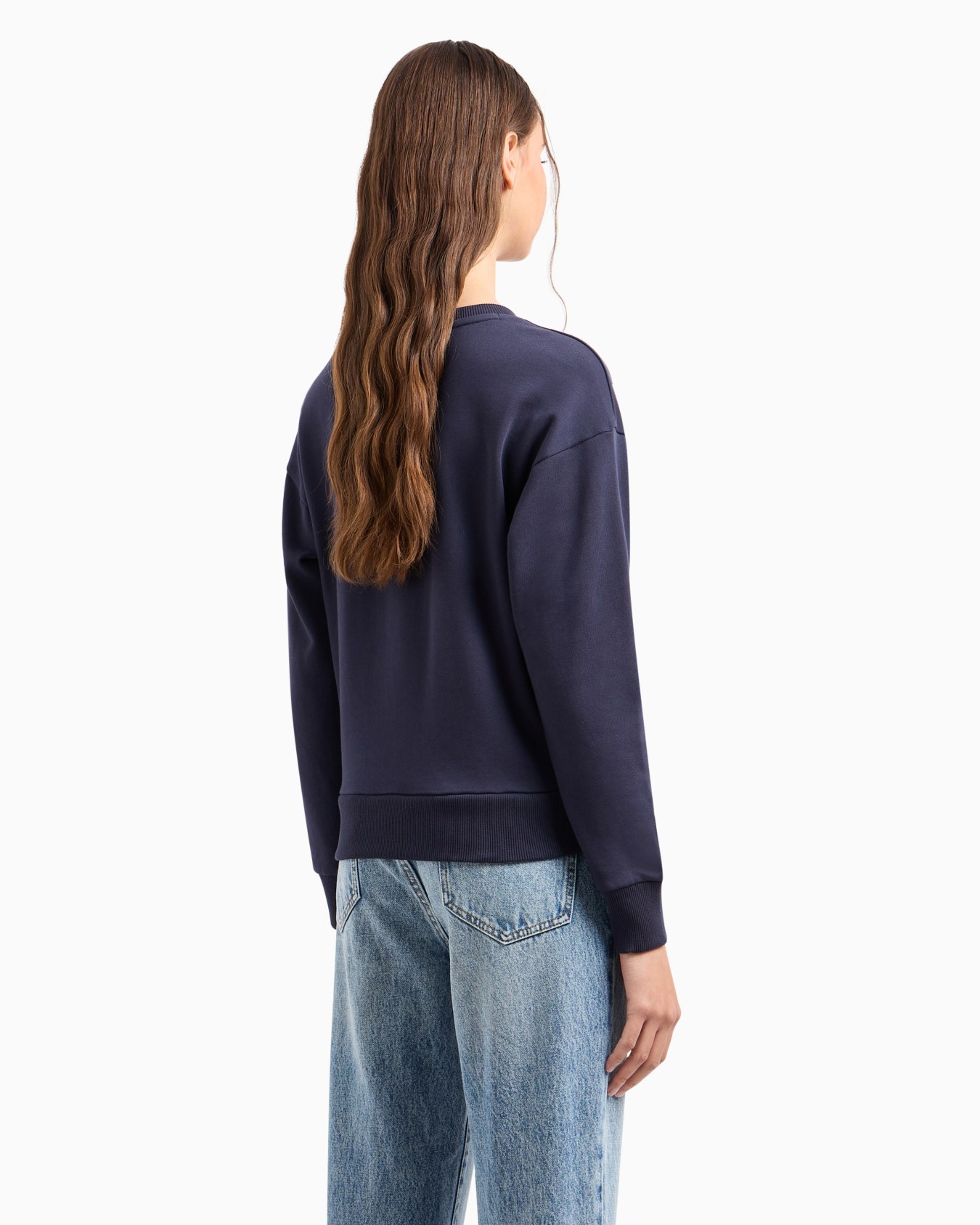 Stretch fabric zip-up hoodie Diapositiva 2