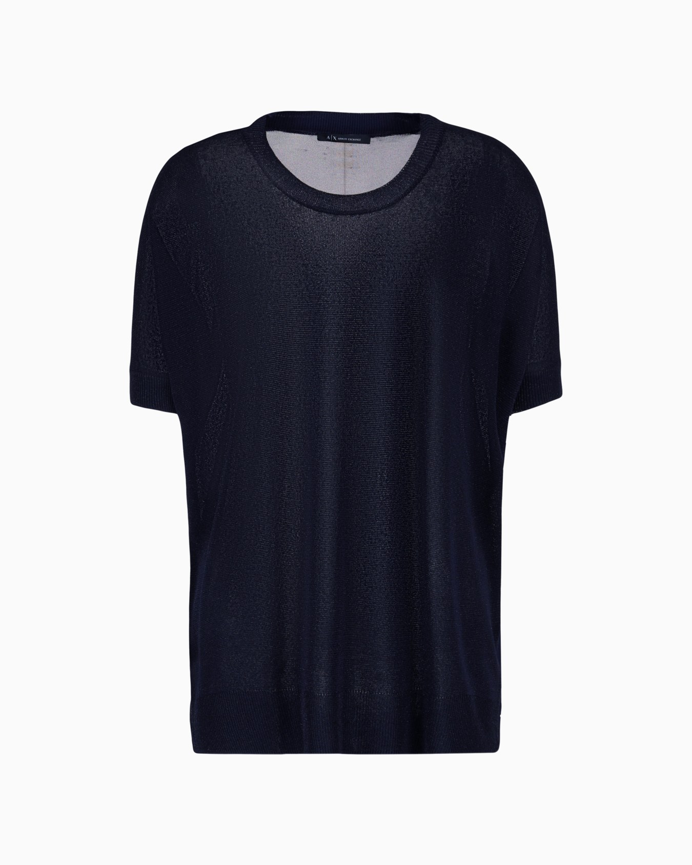 Thin sweater in lurex yarn Diapositiva 0