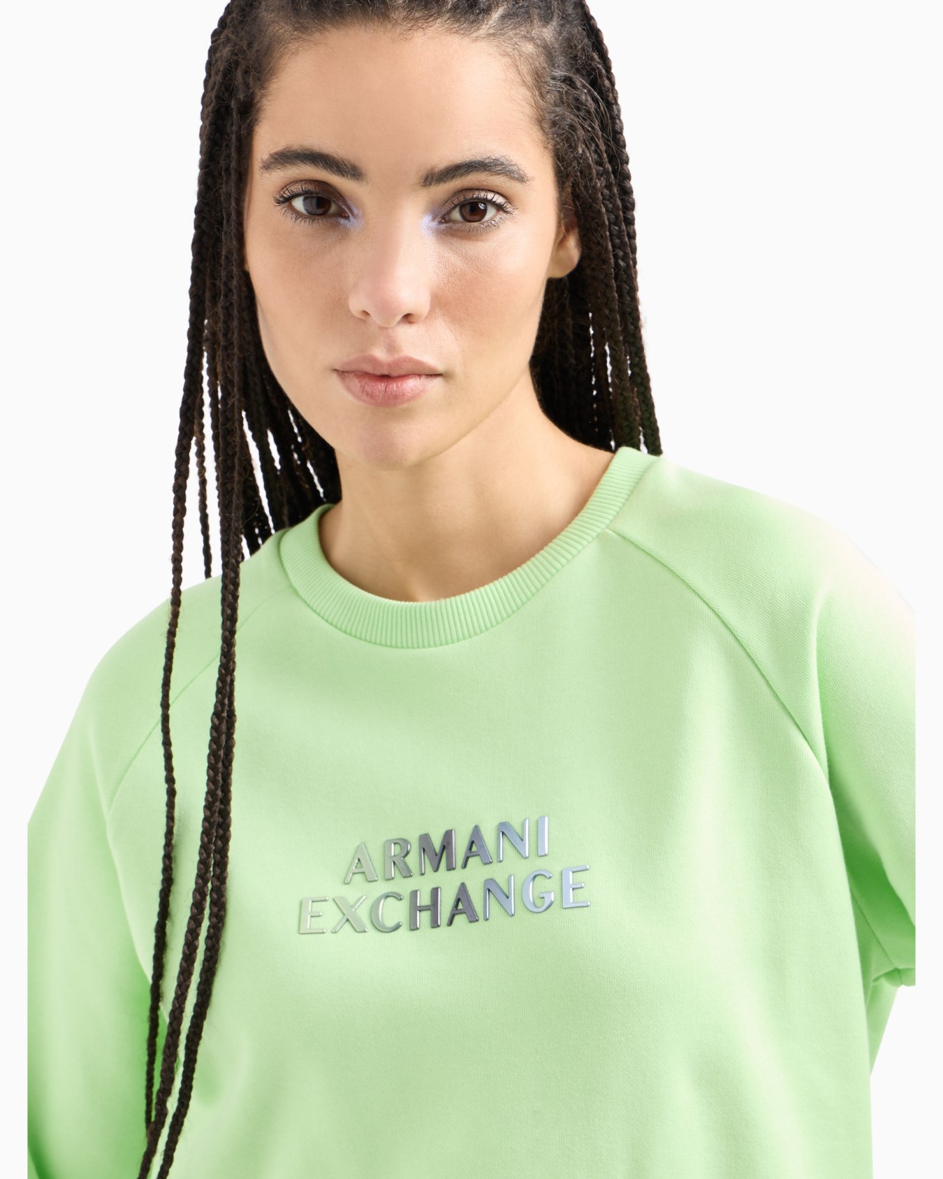 Stretch fabric zip-up hoodie Slide 4