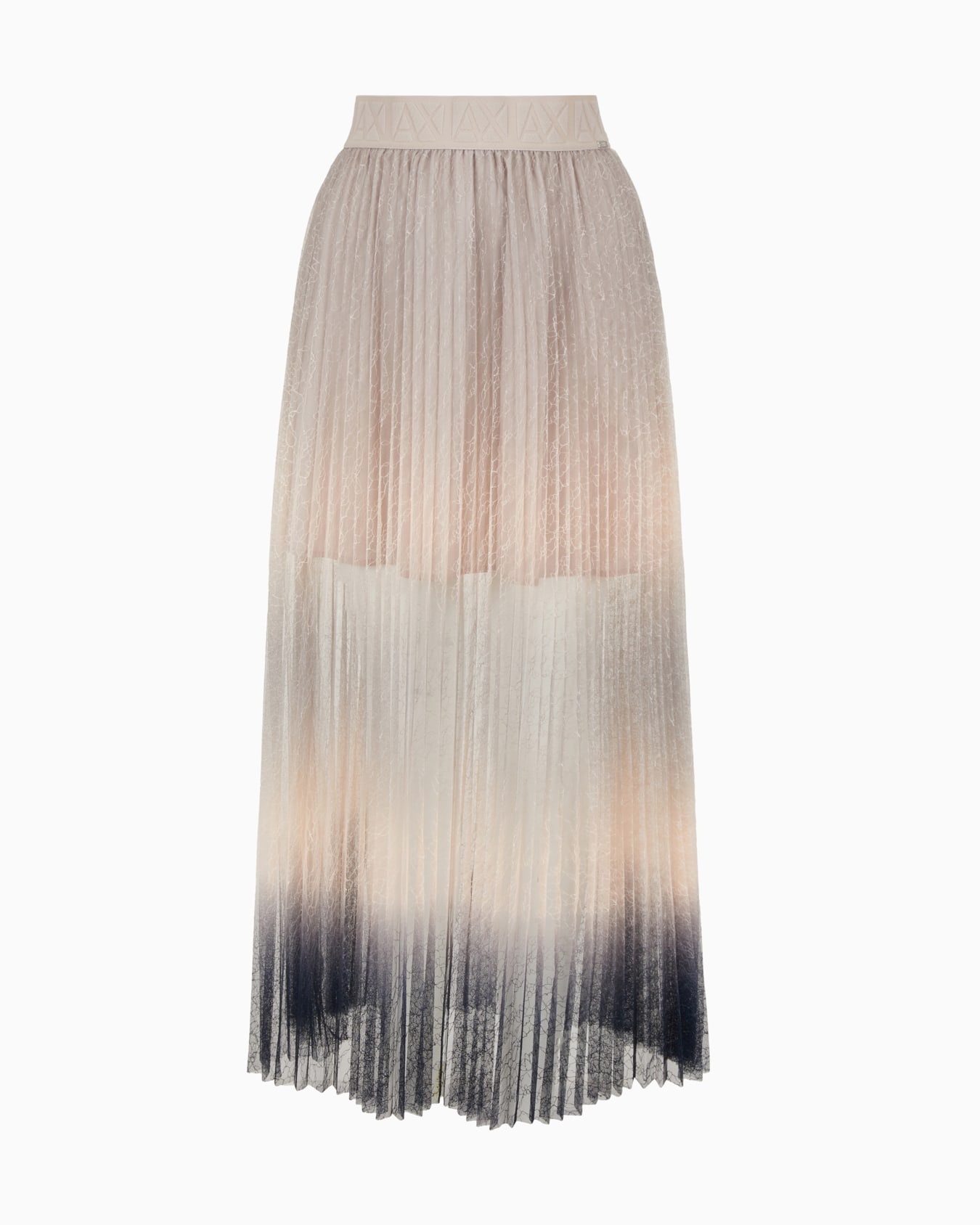 Pleated lace mini skirt Diapositiva 0