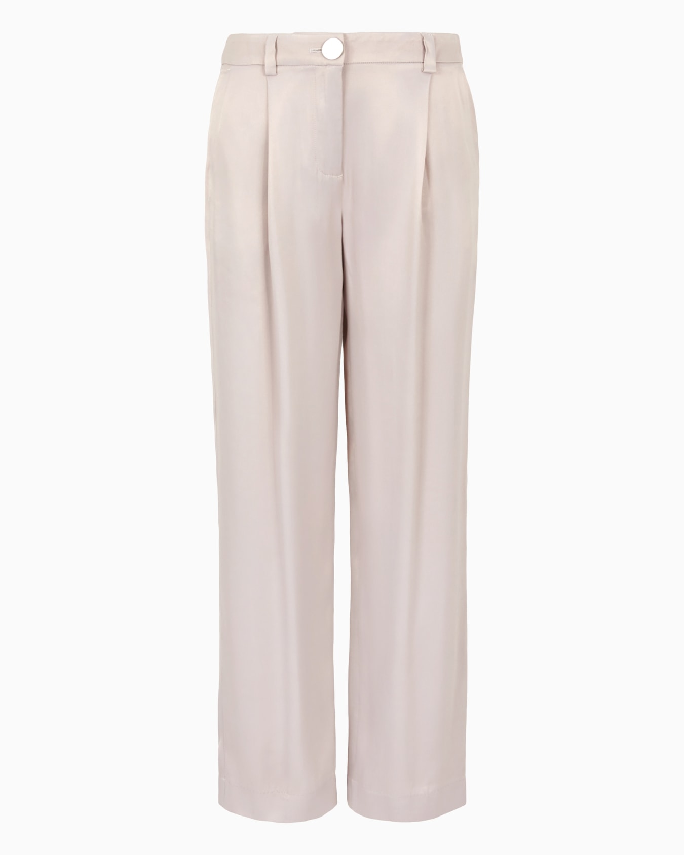 Regular fit gabardine trousers Diapositiva 0