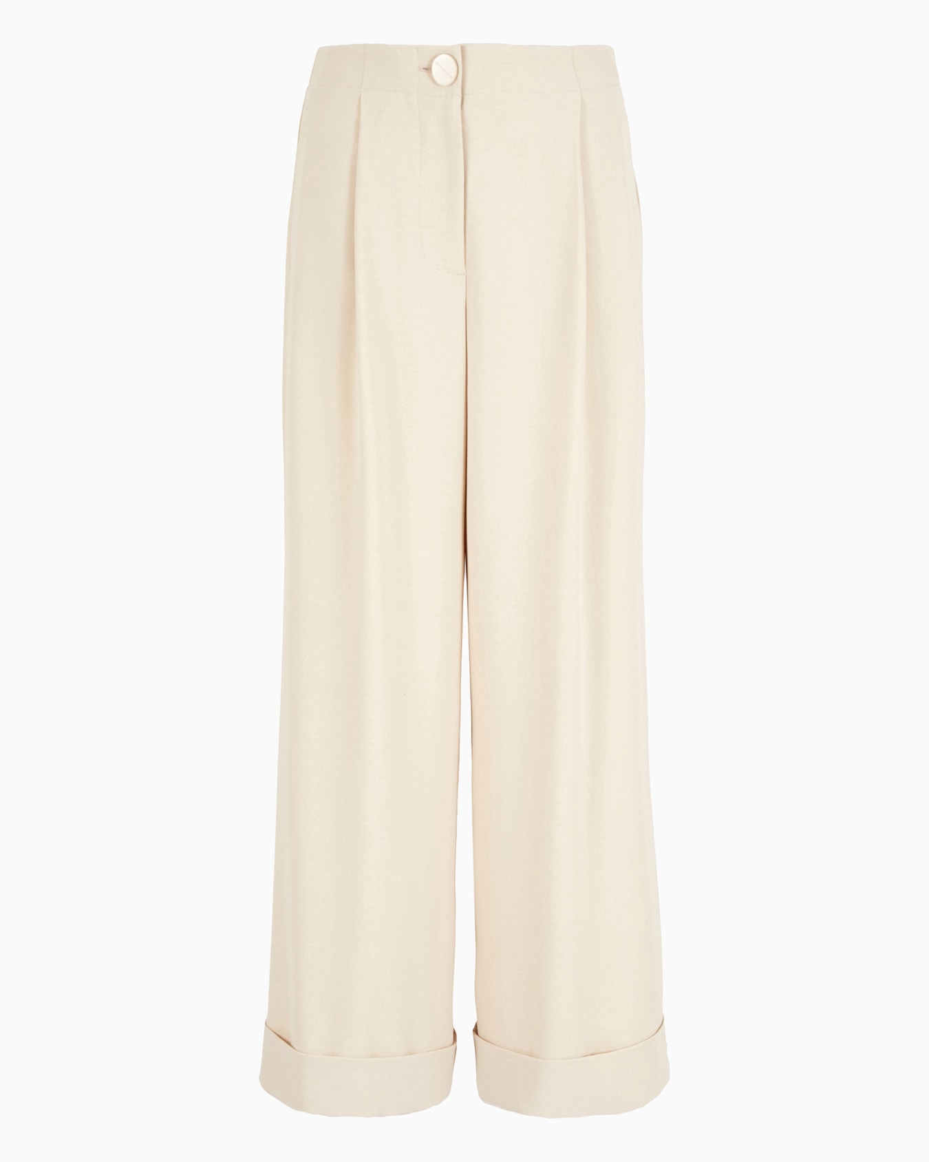 Regular fit gabardine trousers Diapositiva 0