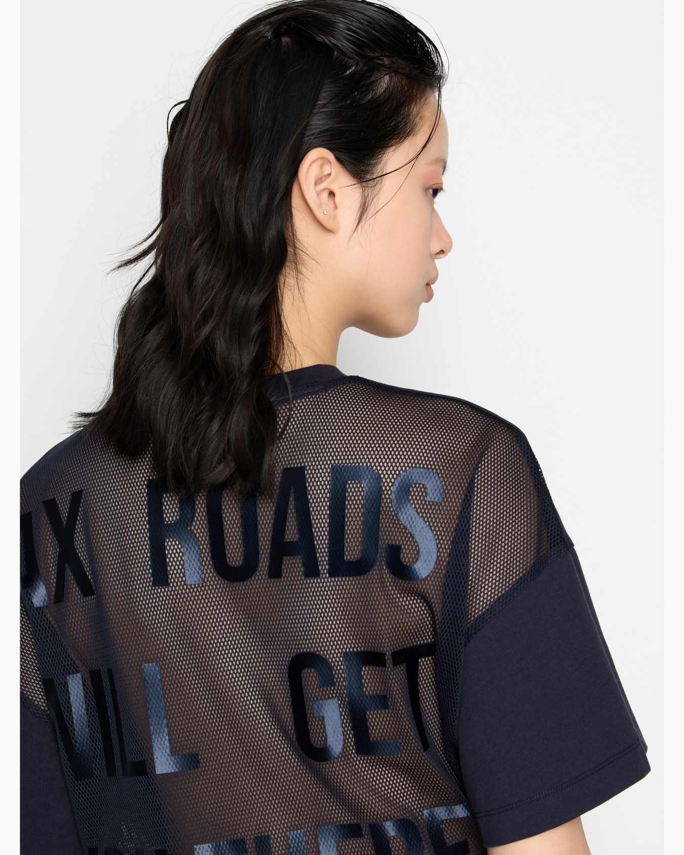 Relaxed fit T-shirt with round neck and logo Diapositiva 4