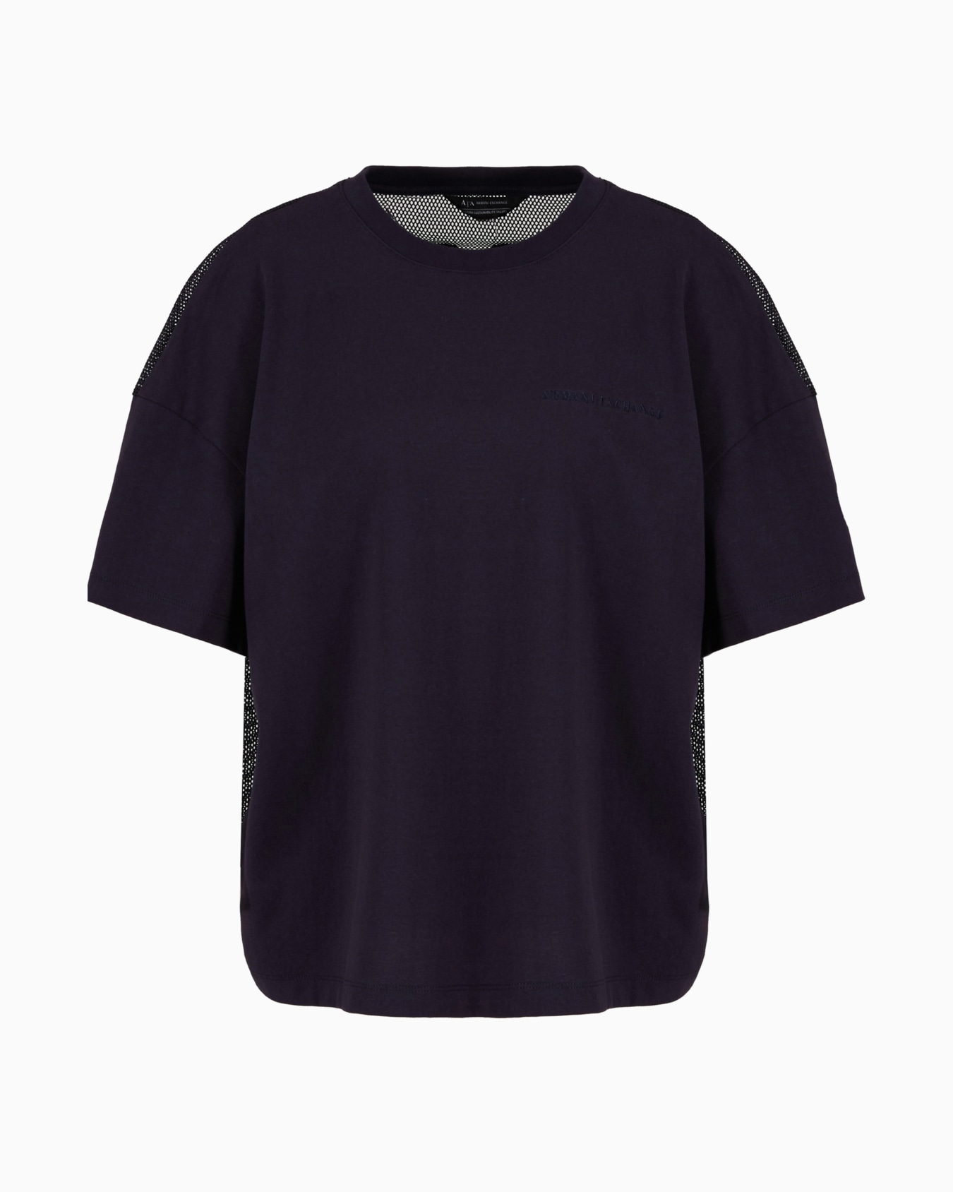 Relaxed fit T-shirt with round neck and logo Diapositiva 0