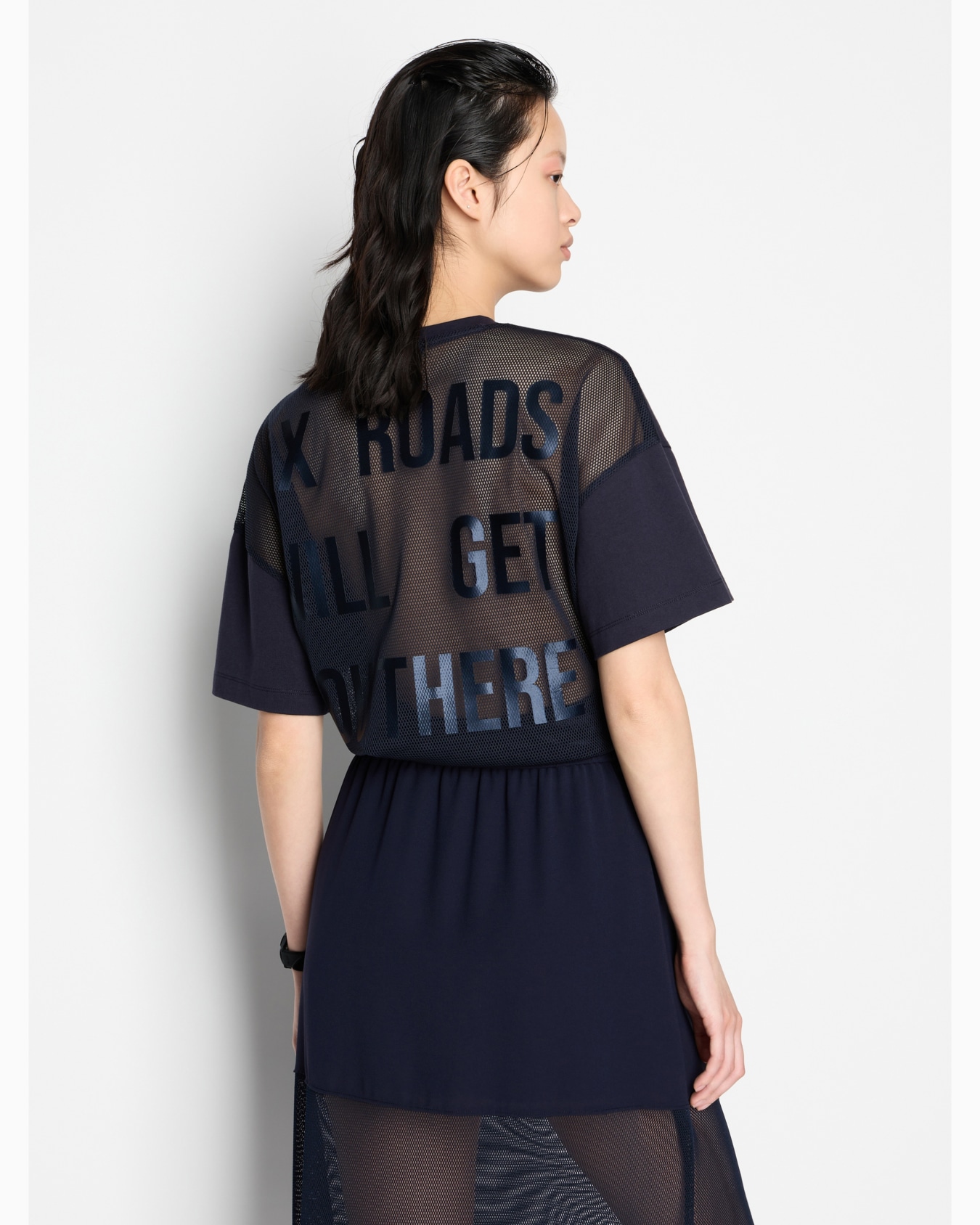 Relaxed fit T-shirt with round neck and logo Diapositiva 2
