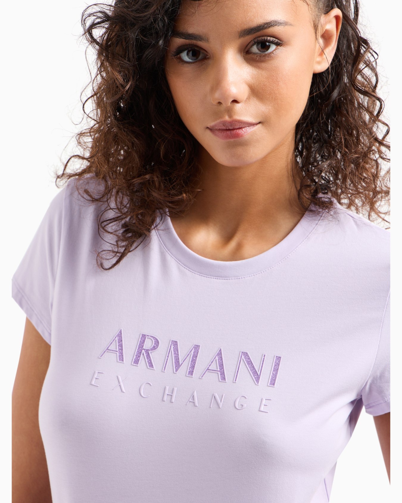 Slim fit T-shirt in stretch cotton jersey Diapositiva 4