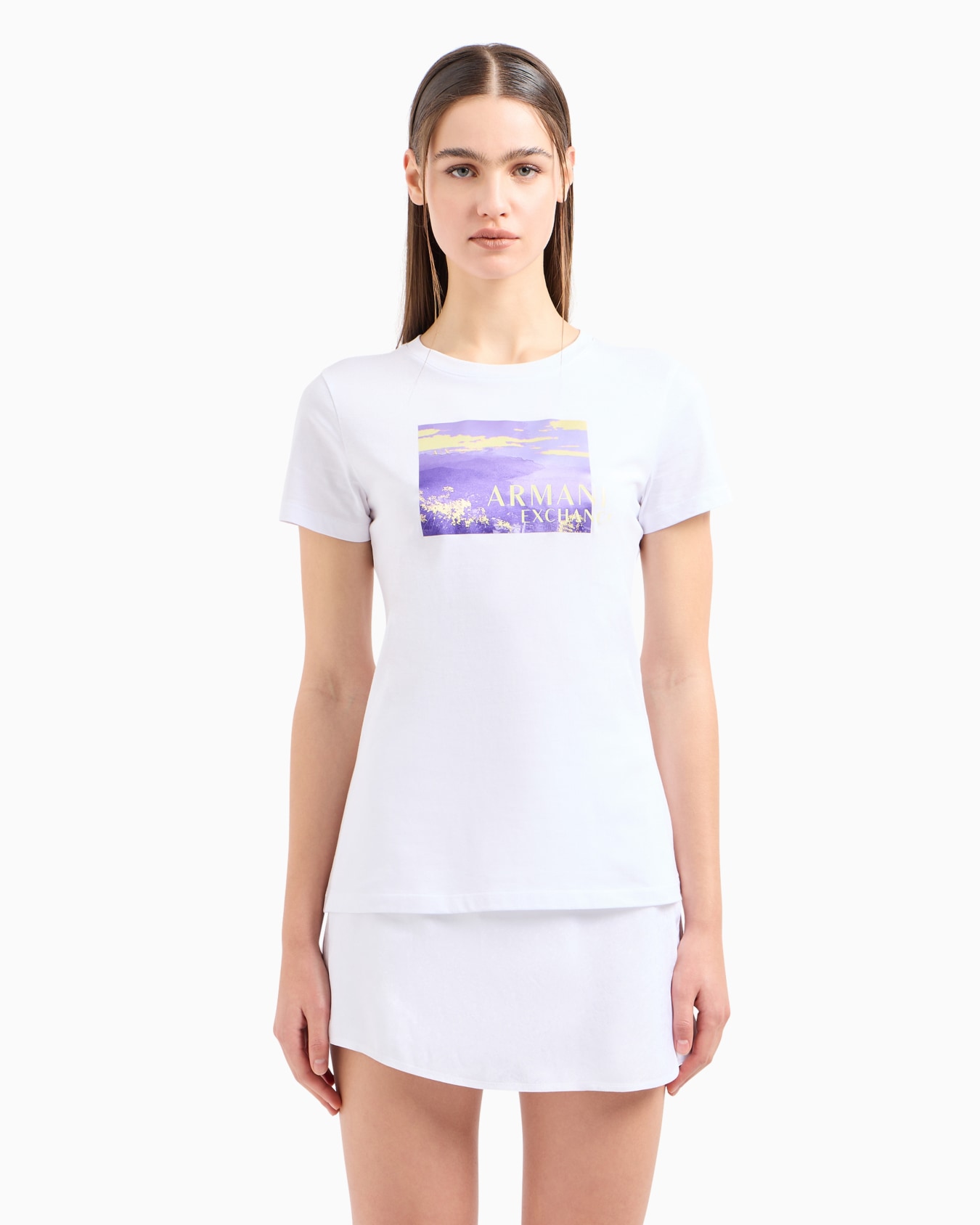 Regular fit T-shirt with logo  Diapositiva 1