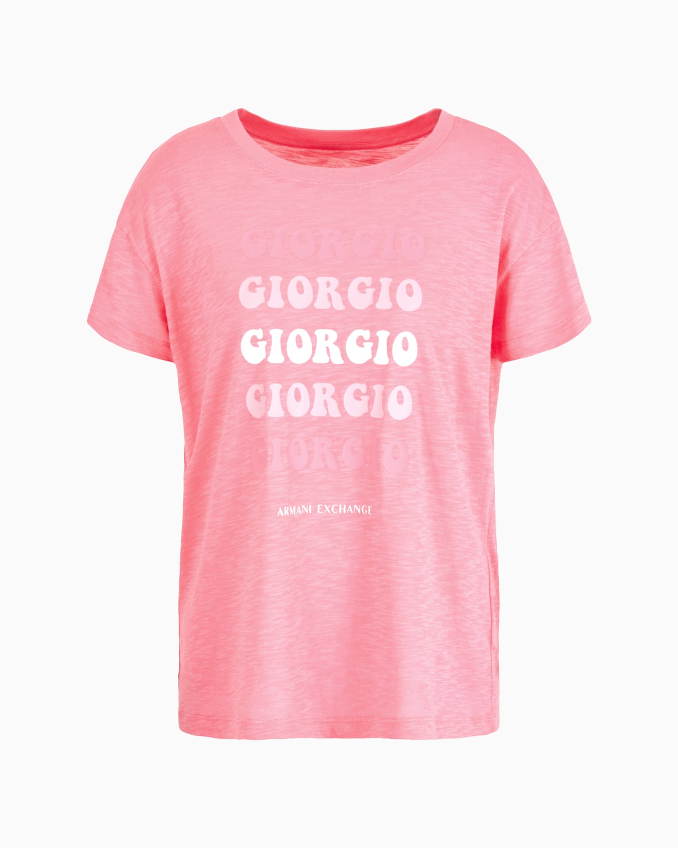 Relaxed fit T-shirt with round neck and logo Diapositiva 0