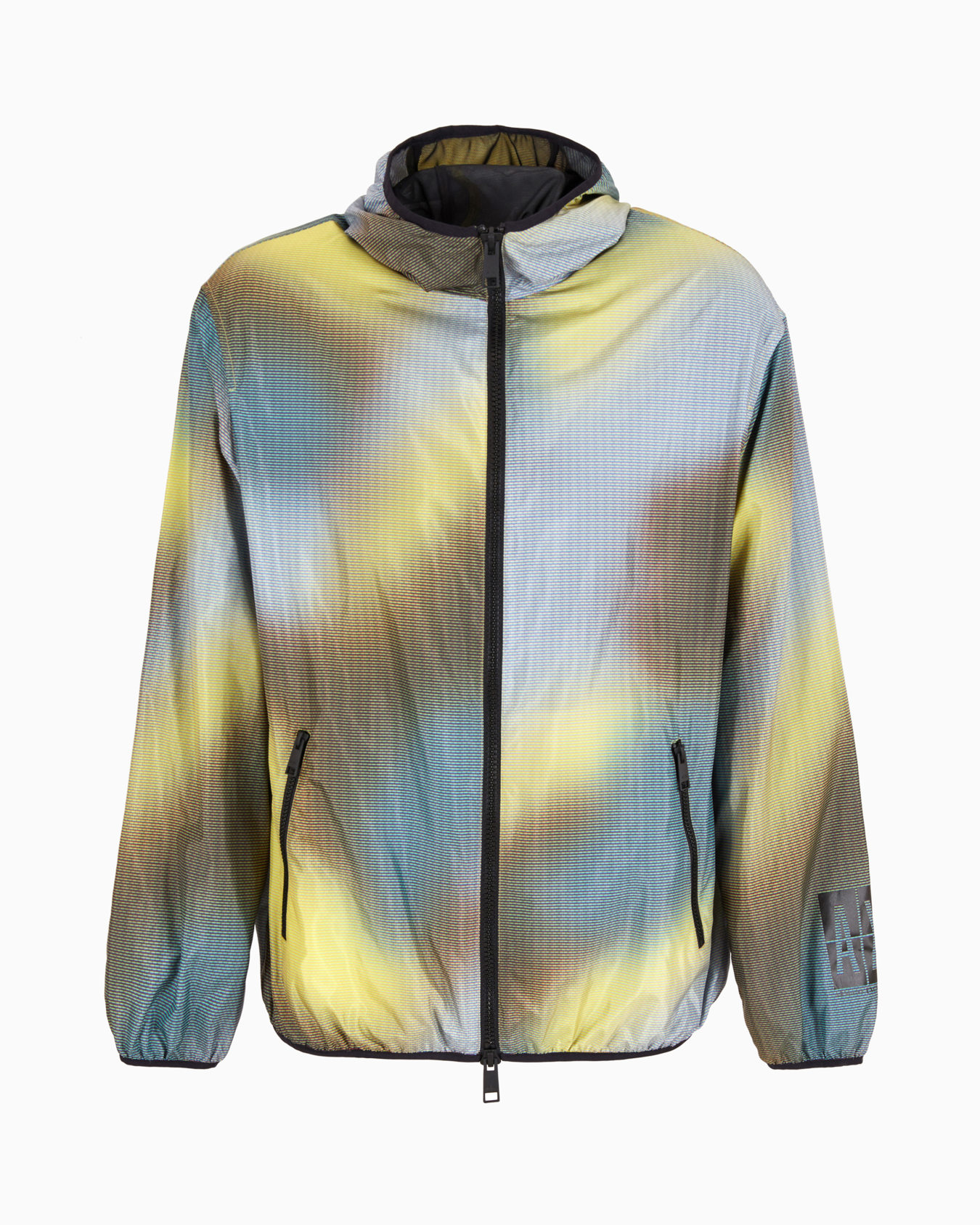 Non-woven windbreaker with hood and hook Diapositiva 0