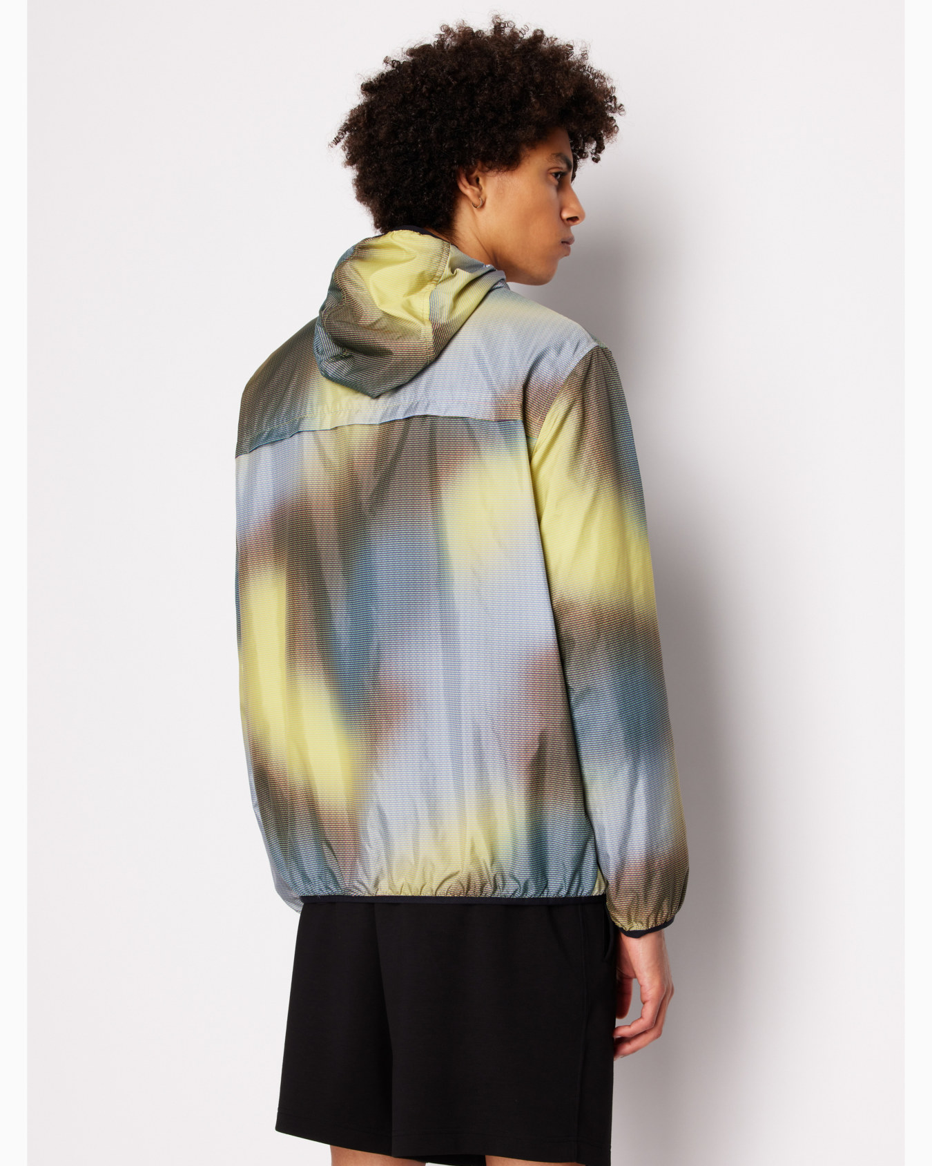 Non-woven windbreaker with hood and hook Diapositiva 2