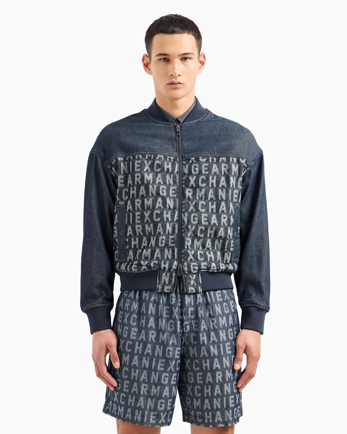Blouson in coated fabric Diapositiva 1